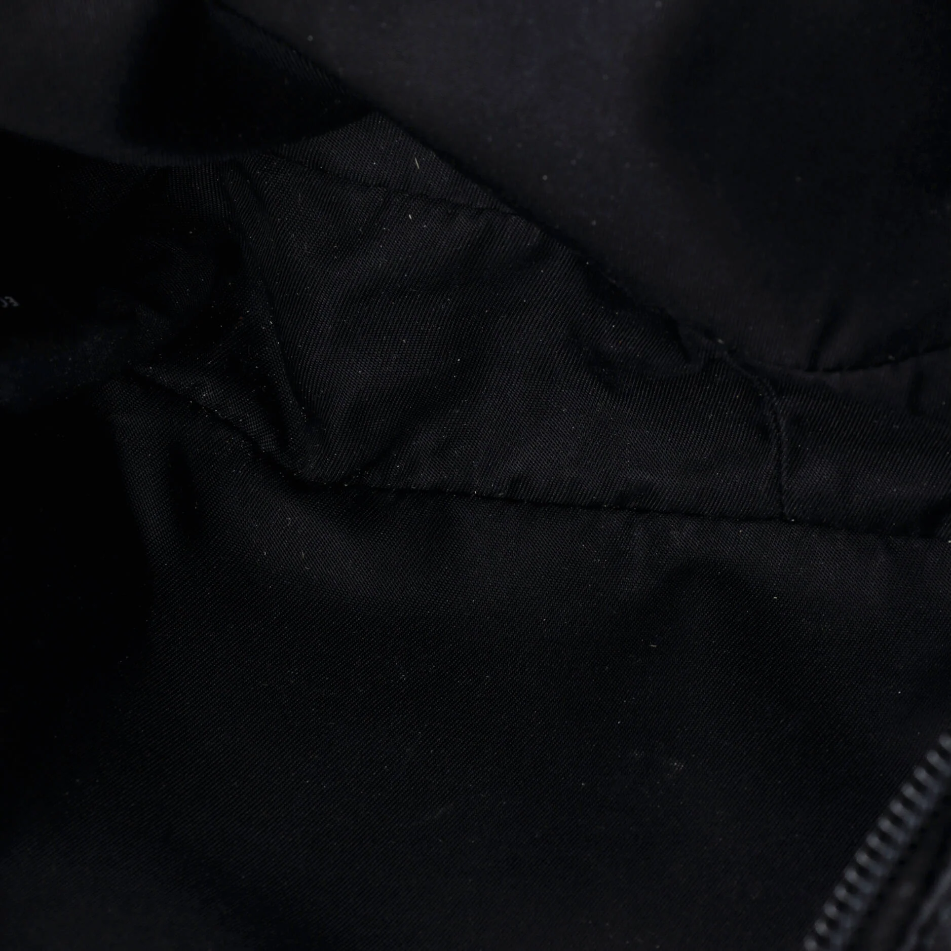 Front Pocket Belt Bag Re-Nylon with Saffiano Leather - Image 5