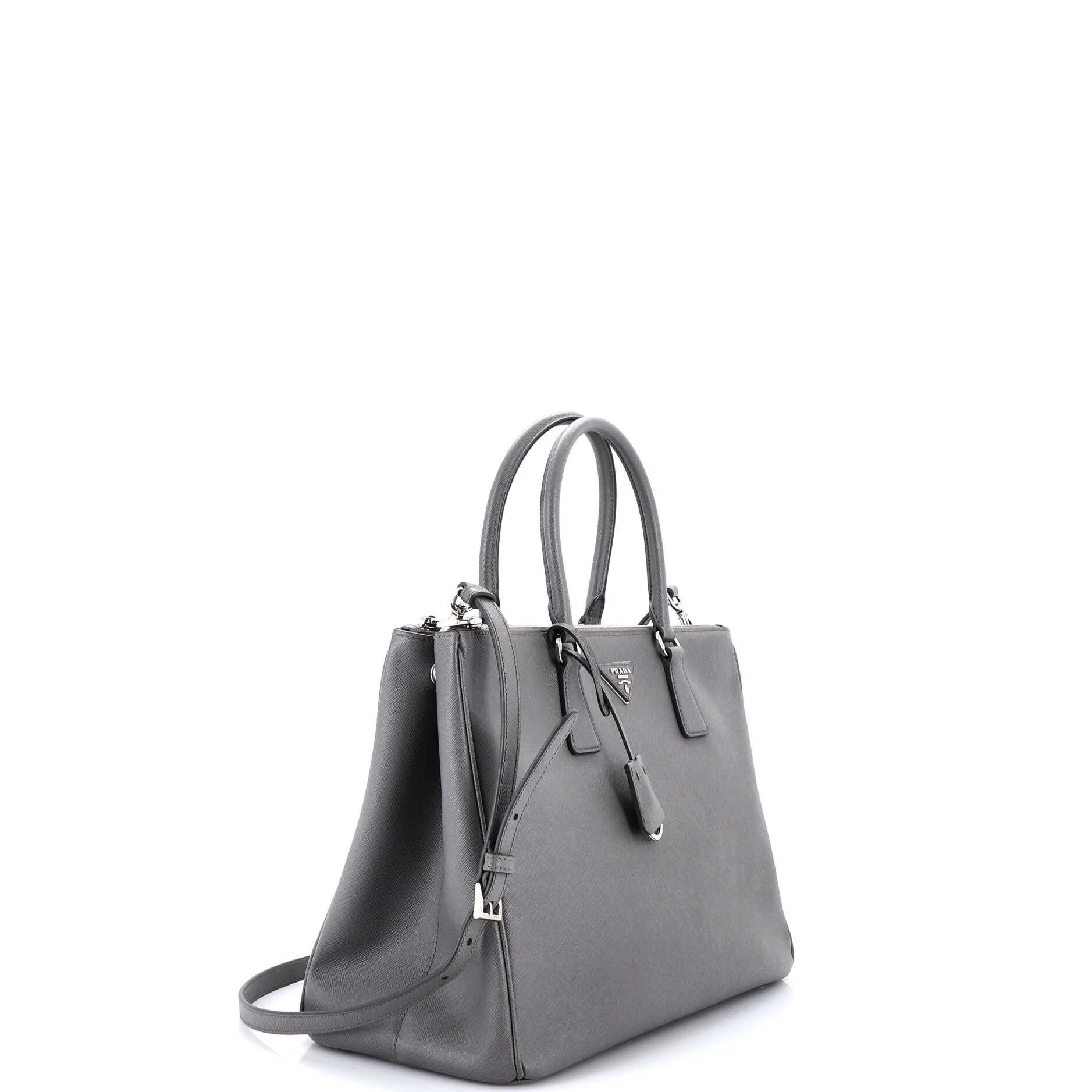 Galleria Double Zip Tote Saffiano Leather Large - Image 2