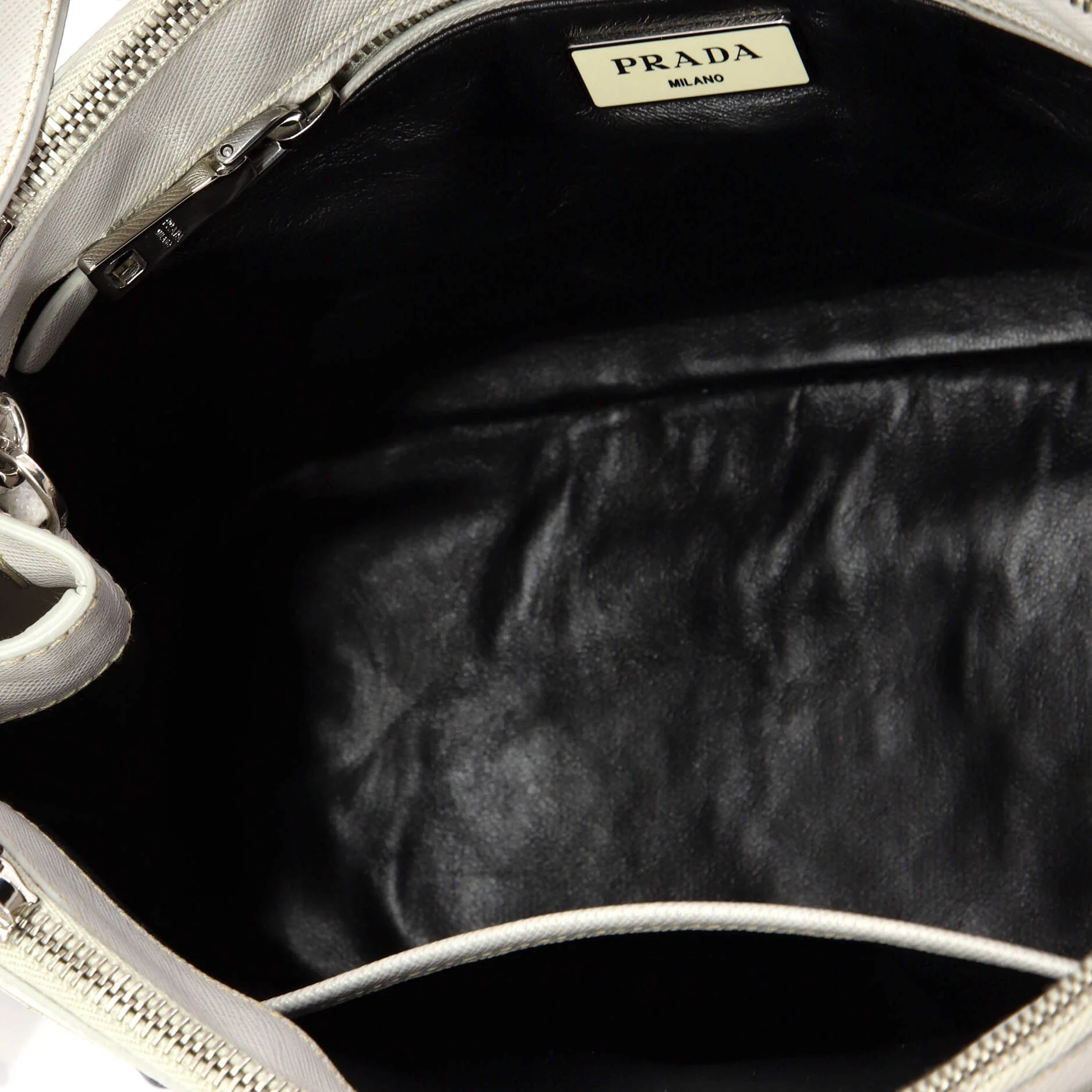 Galleria Double Zip Tote Saffiano Leather Small - Image 5