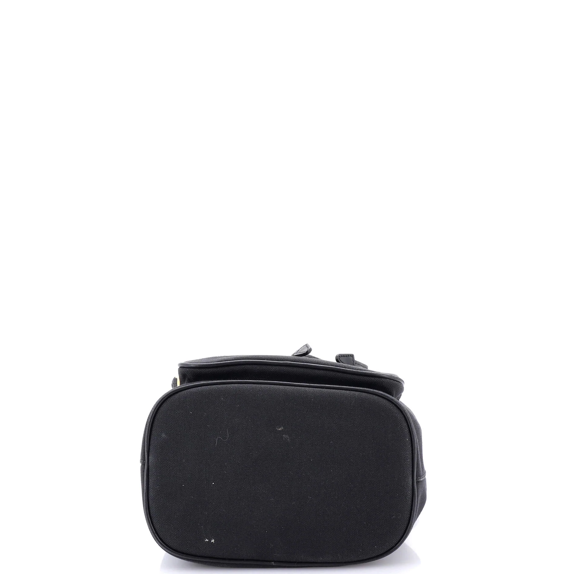 Logo Drawstring Bucket Bag Canvas - Image 4