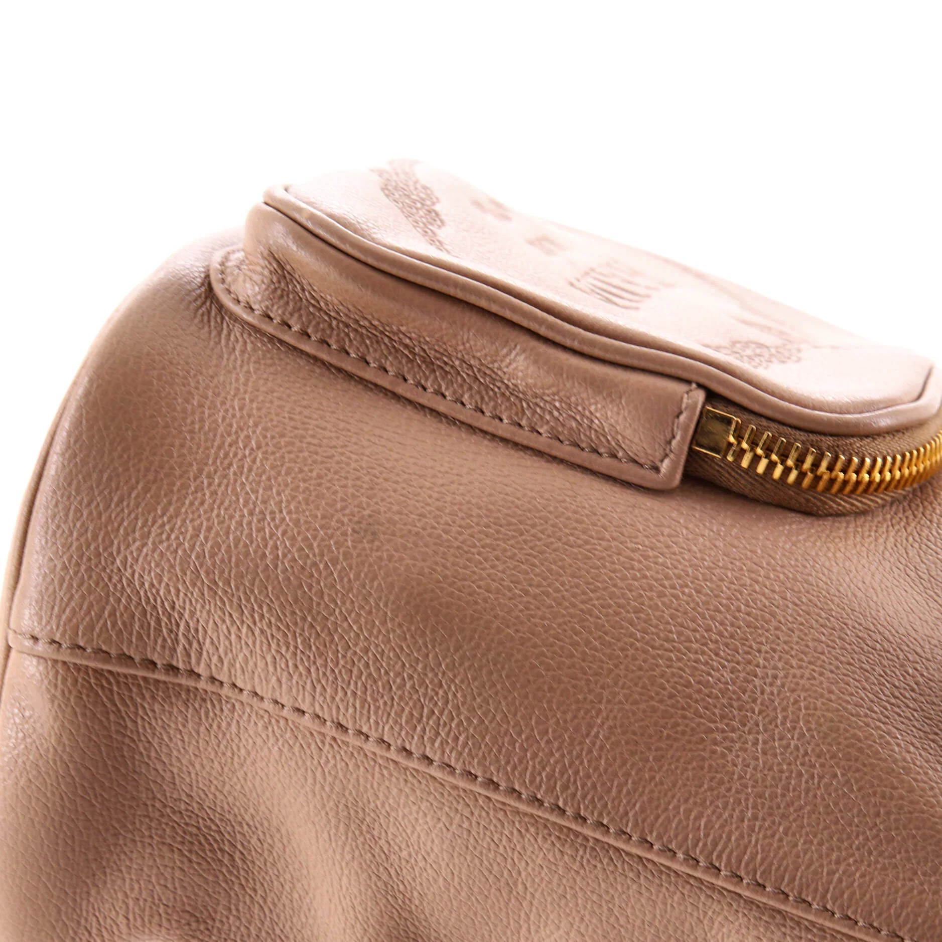 Logo Drawstring Bucket Bag Glace Calf Small - Image 8