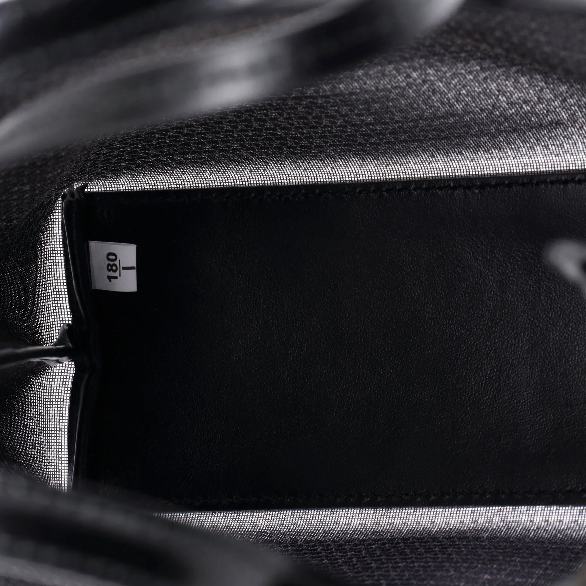 Logo Open Tote Sequined Mesh Small - Image 6