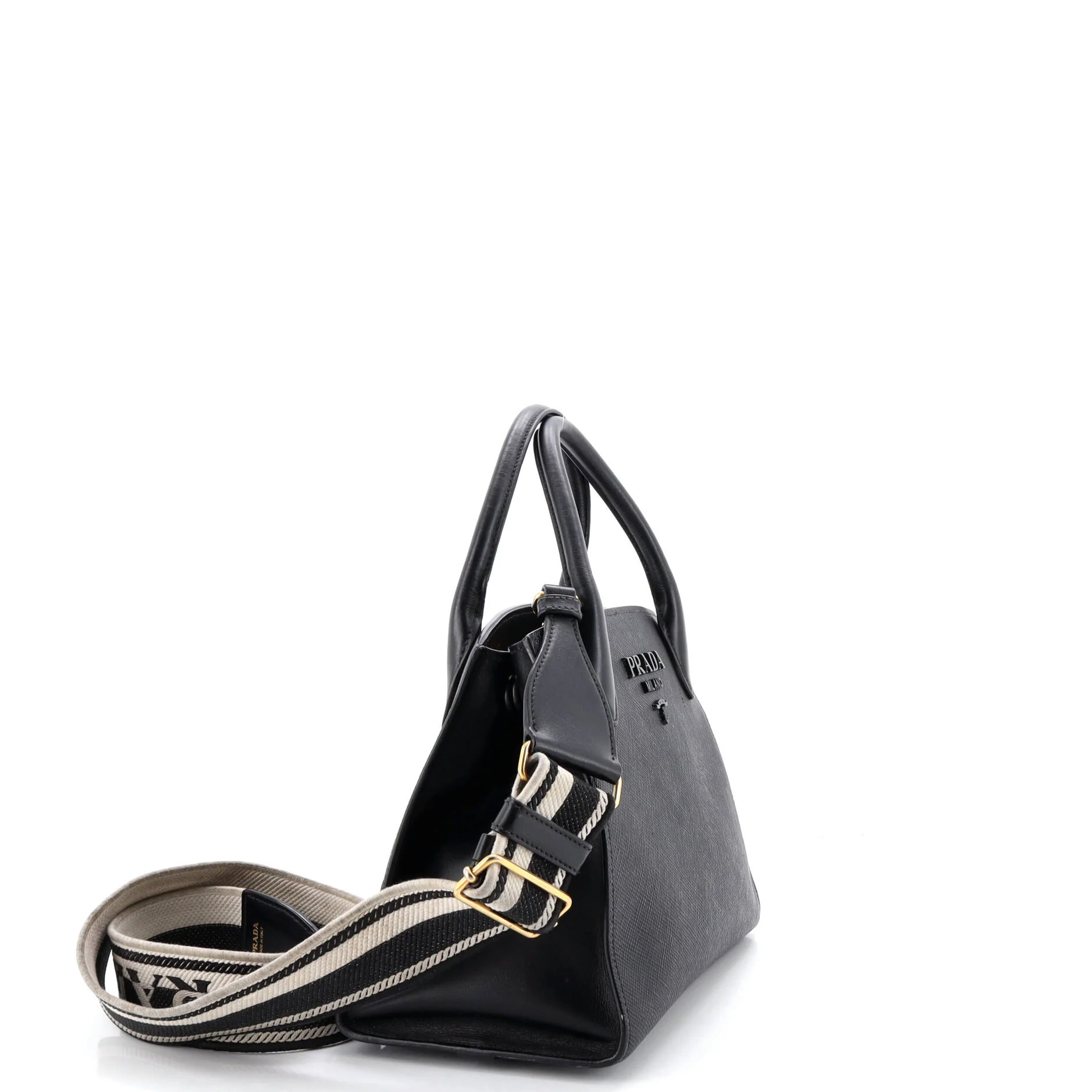 Monochrome Tote Saffiano with City Calf Small - Image 2