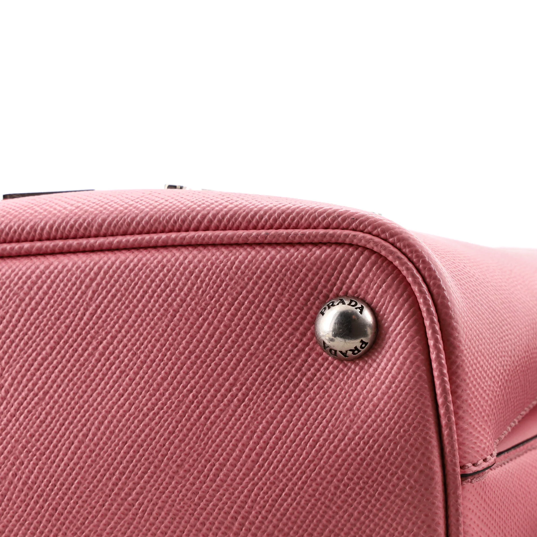 Panier Bucket Bag Embellished Saffiano Leather Small - Image 6