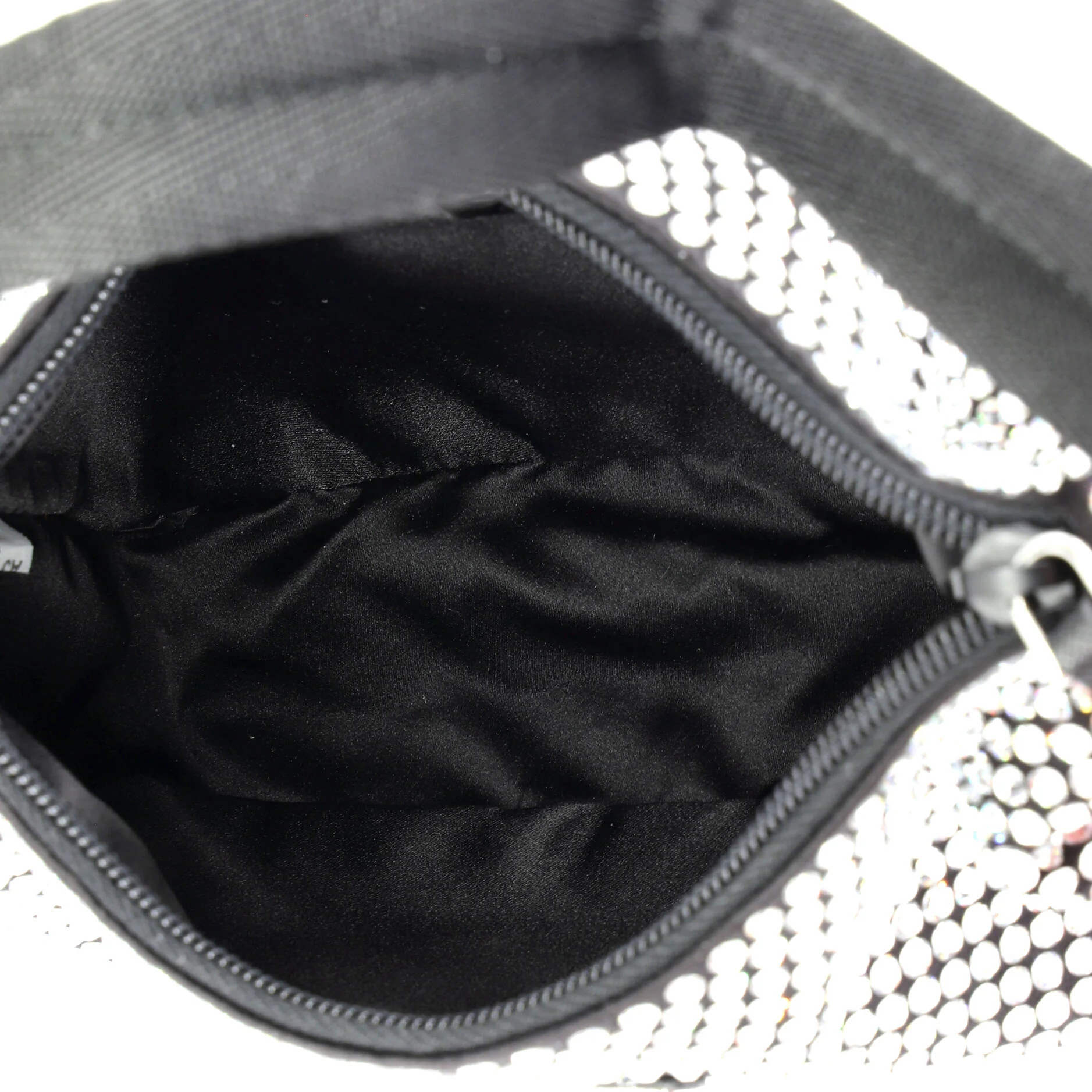 Re-Edition 2000 Hobo Crystal Embellished Satin Mini - Image 5