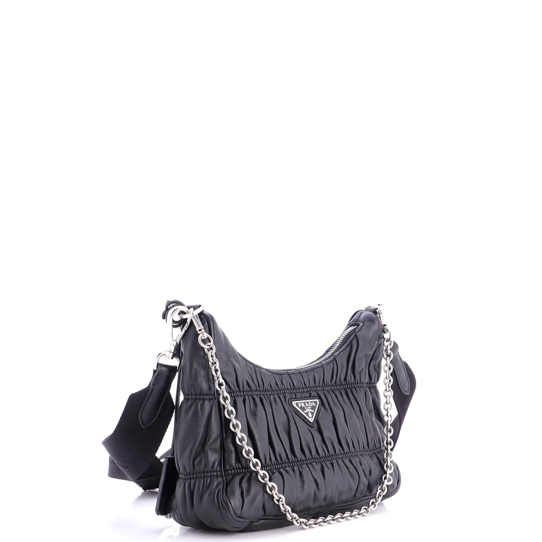 Re-Edition 2005 Shoulder Bag Nappa Gaufre Small - Image 3
