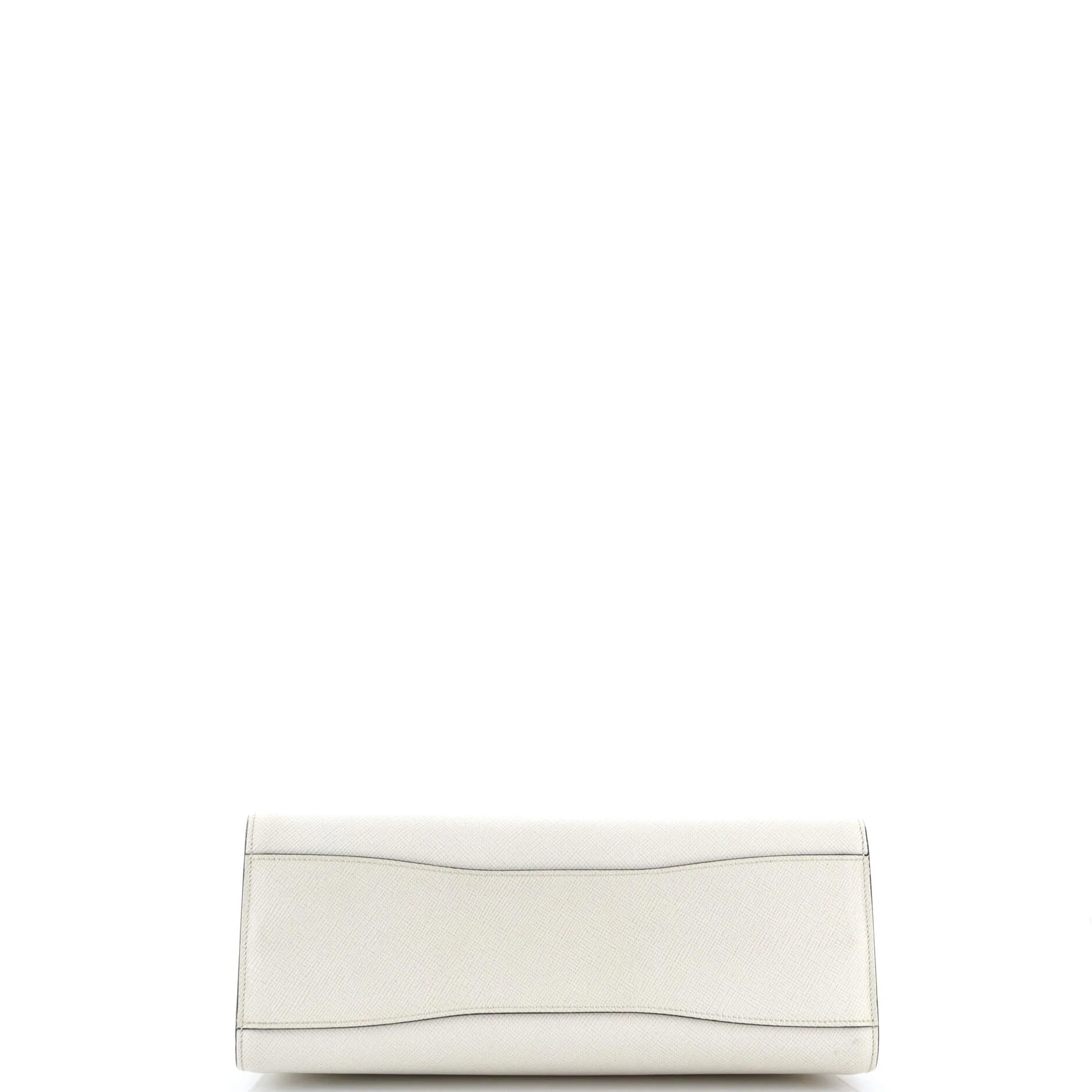 Side Pleat Tote Saffiano Leather Large - Image 4