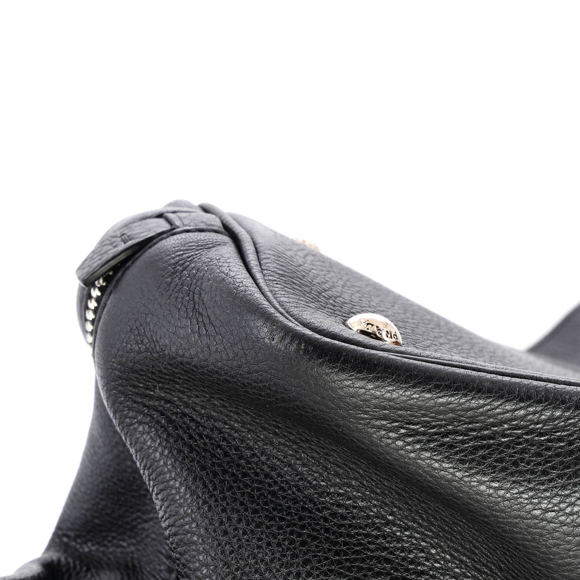 Side Zip Convertible Tote Vitello Daino Large - Image 7