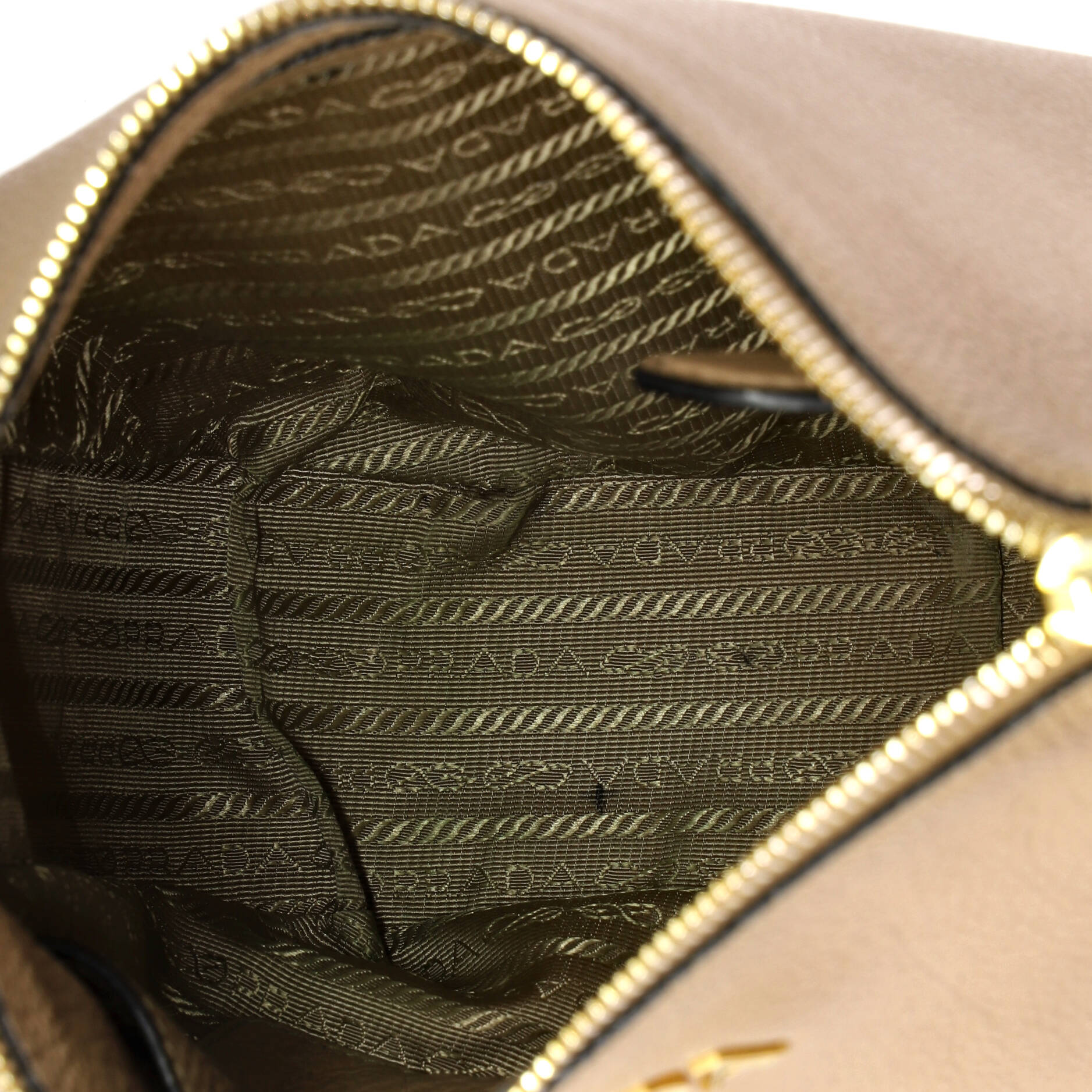 Striped Strap Zip Hobo Vitello Daino Medium - Image 5