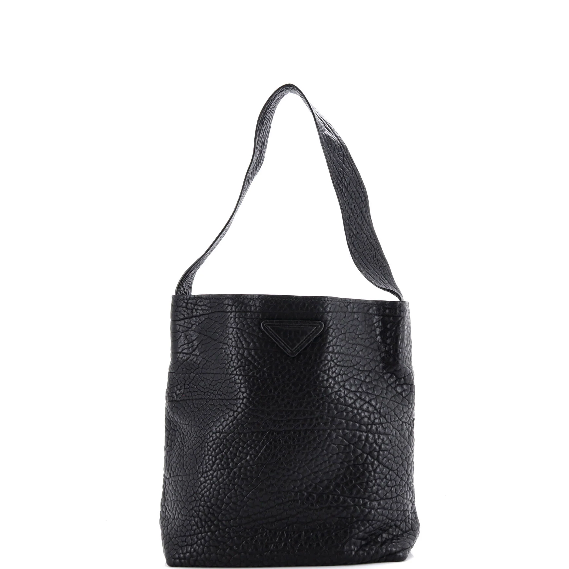Triangle Shoulder Bag Calfskin