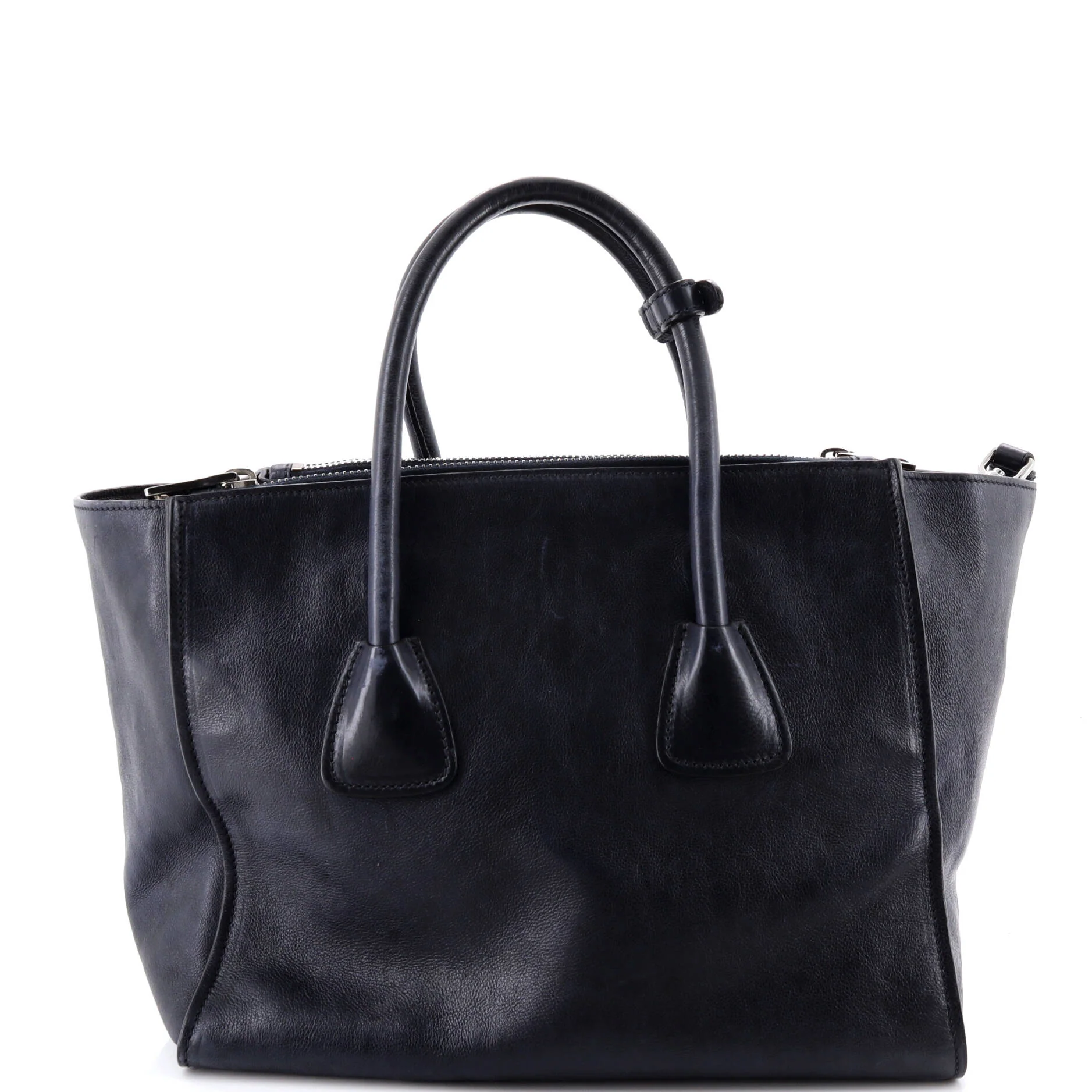 Twin Pocket Convertible Tote Leather Medium - Image 3