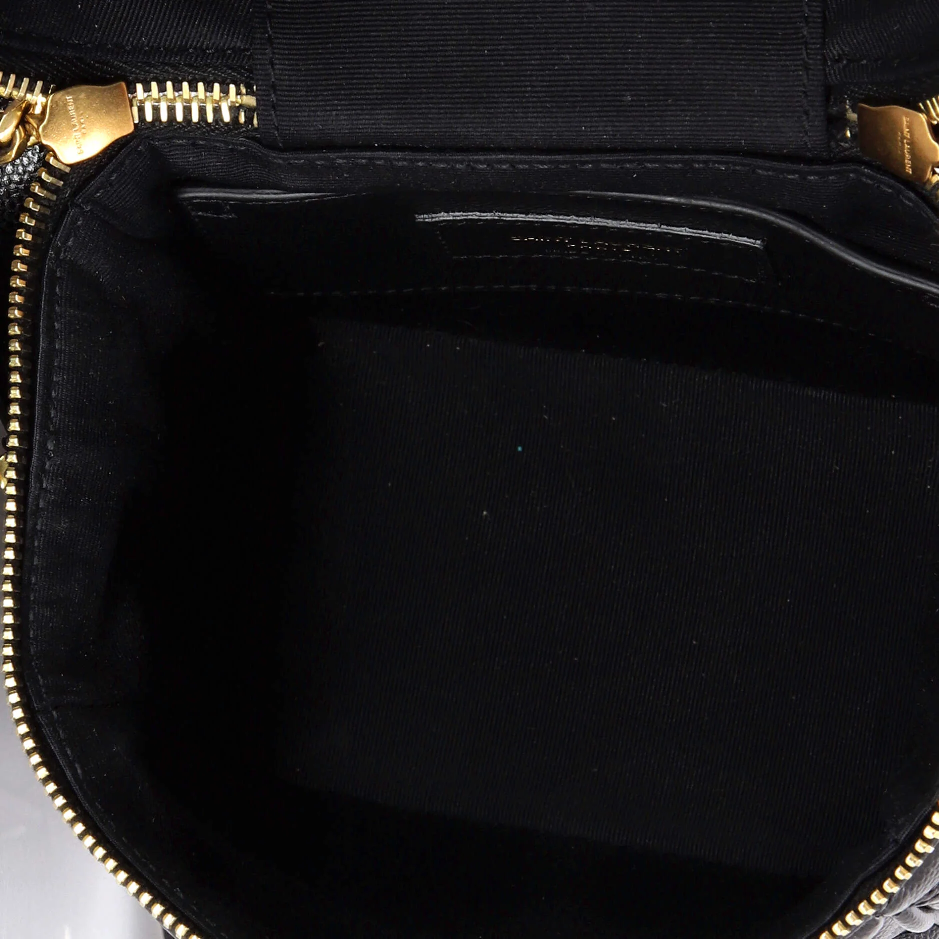 80's Vanity Bag Quilted Leather - Image 5