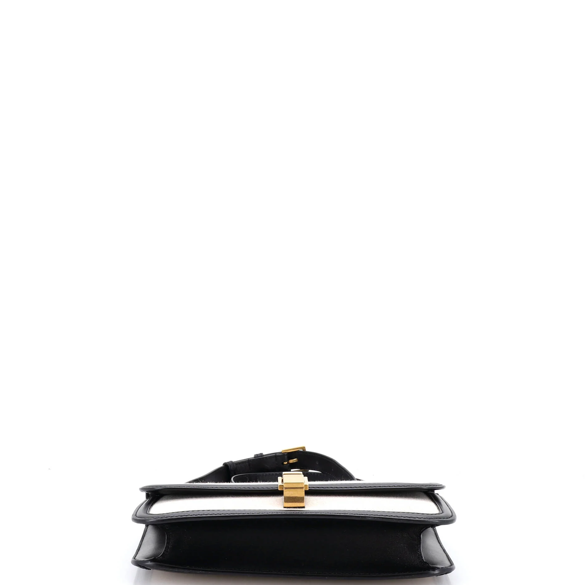 Carre Satchel Canvas with Leather Medium - Image 4