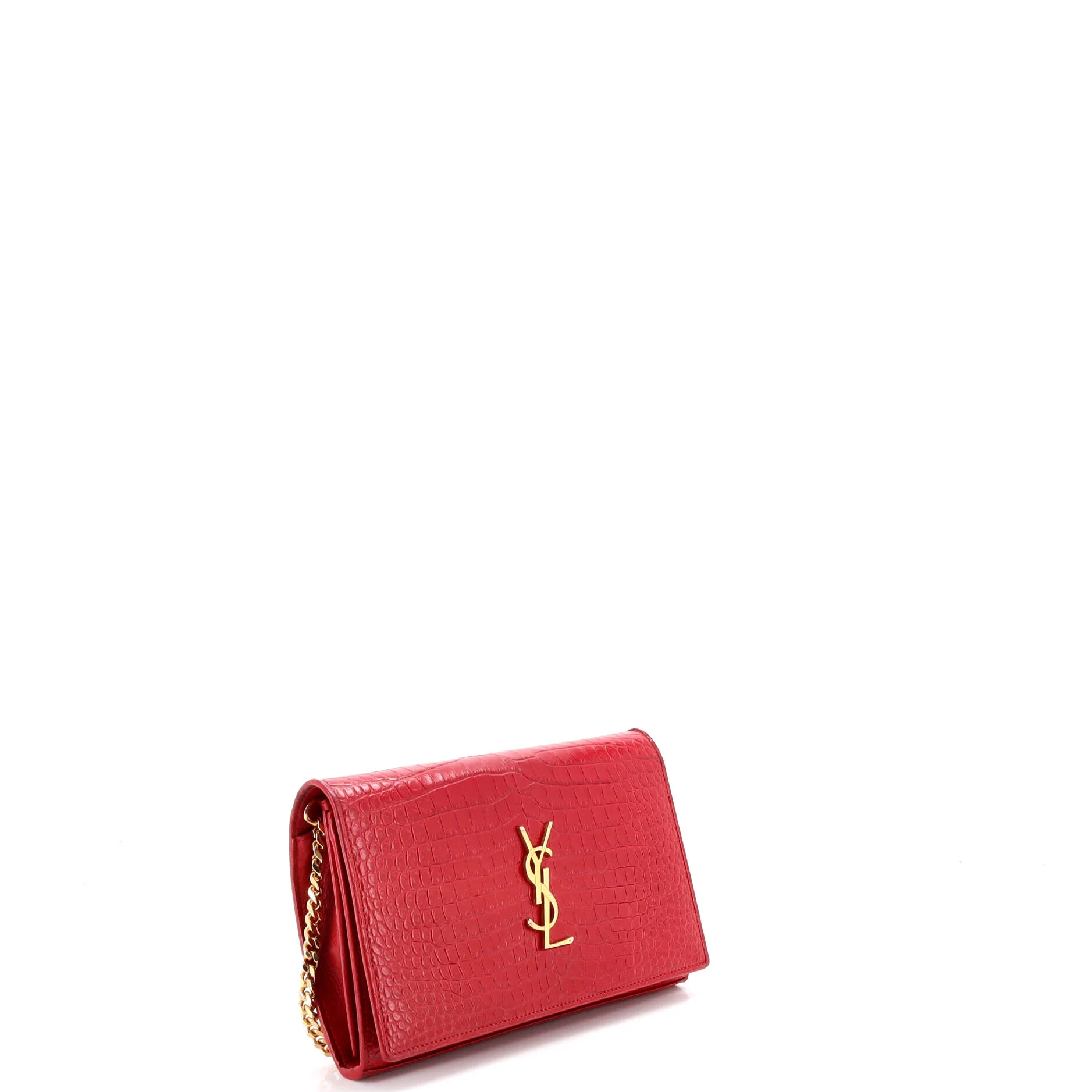 Classic Monogram Crossbody Bag Crocodile Embossed Leather Medium - Image 2