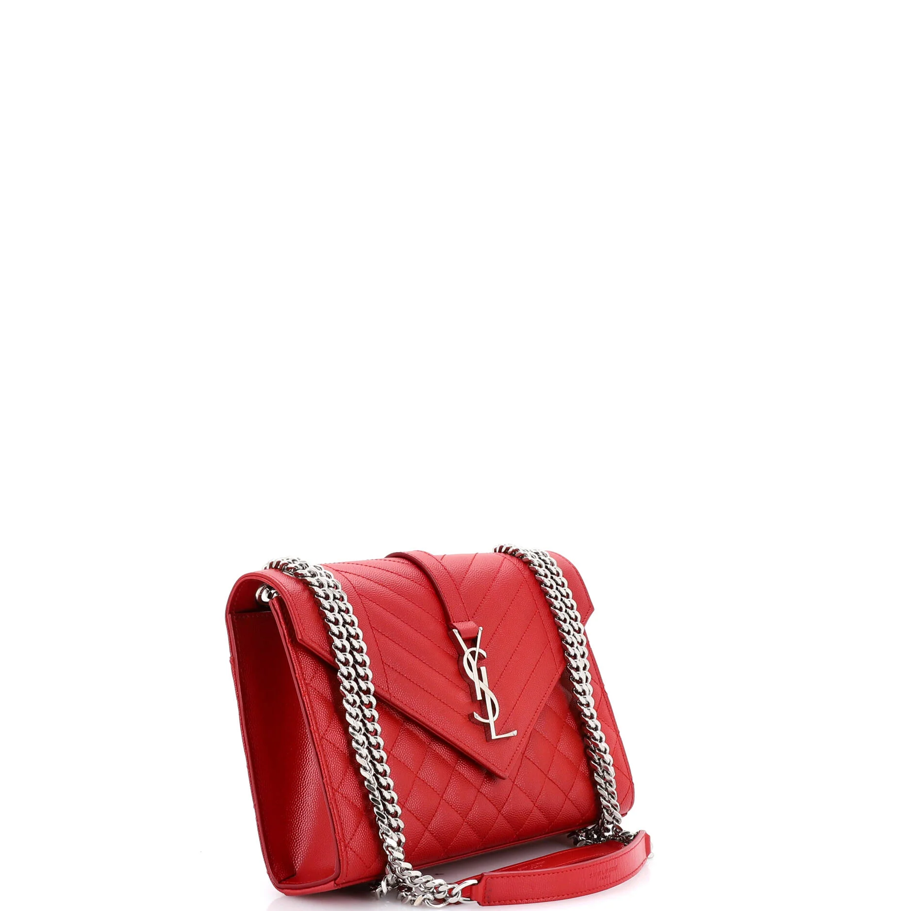 Classic Monogram Envelope Satchel Mixed Matelasse Leather Medium - Image 2