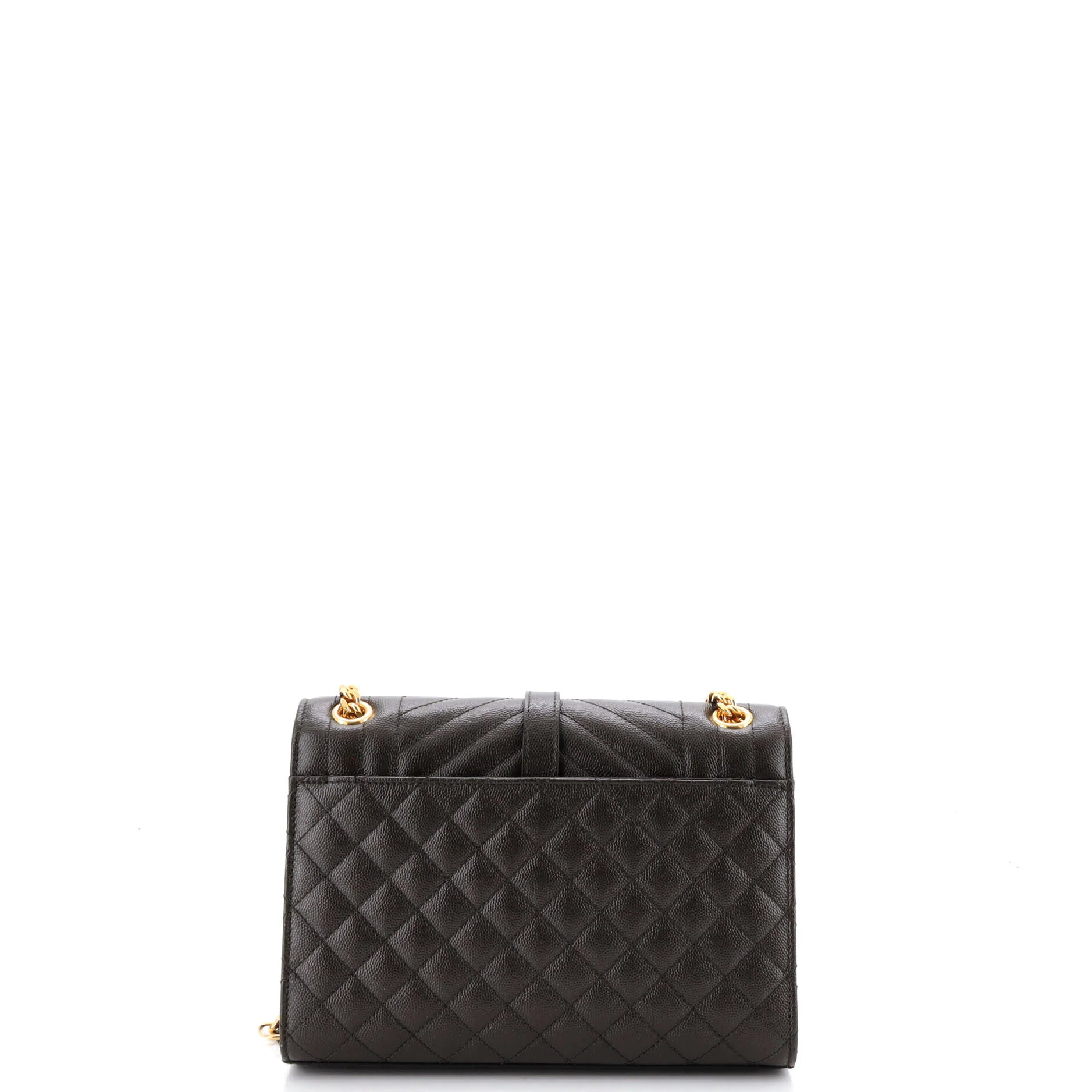 Classic Monogram Envelope Satchel Mixed Matelasse Leather Medium - Image 3