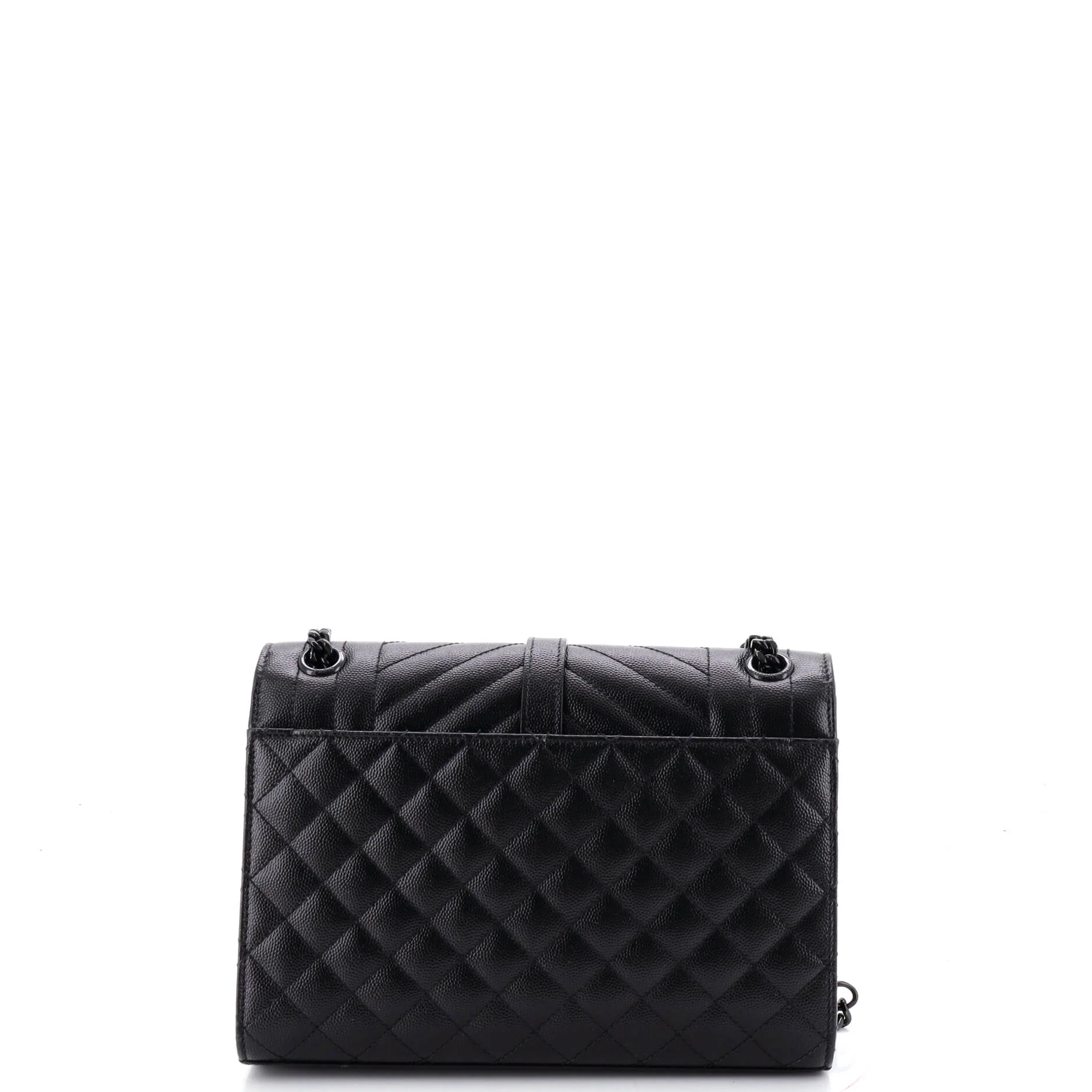 Classic Monogram Envelope Satchel Mixed Matelasse Leather Medium - Image 3