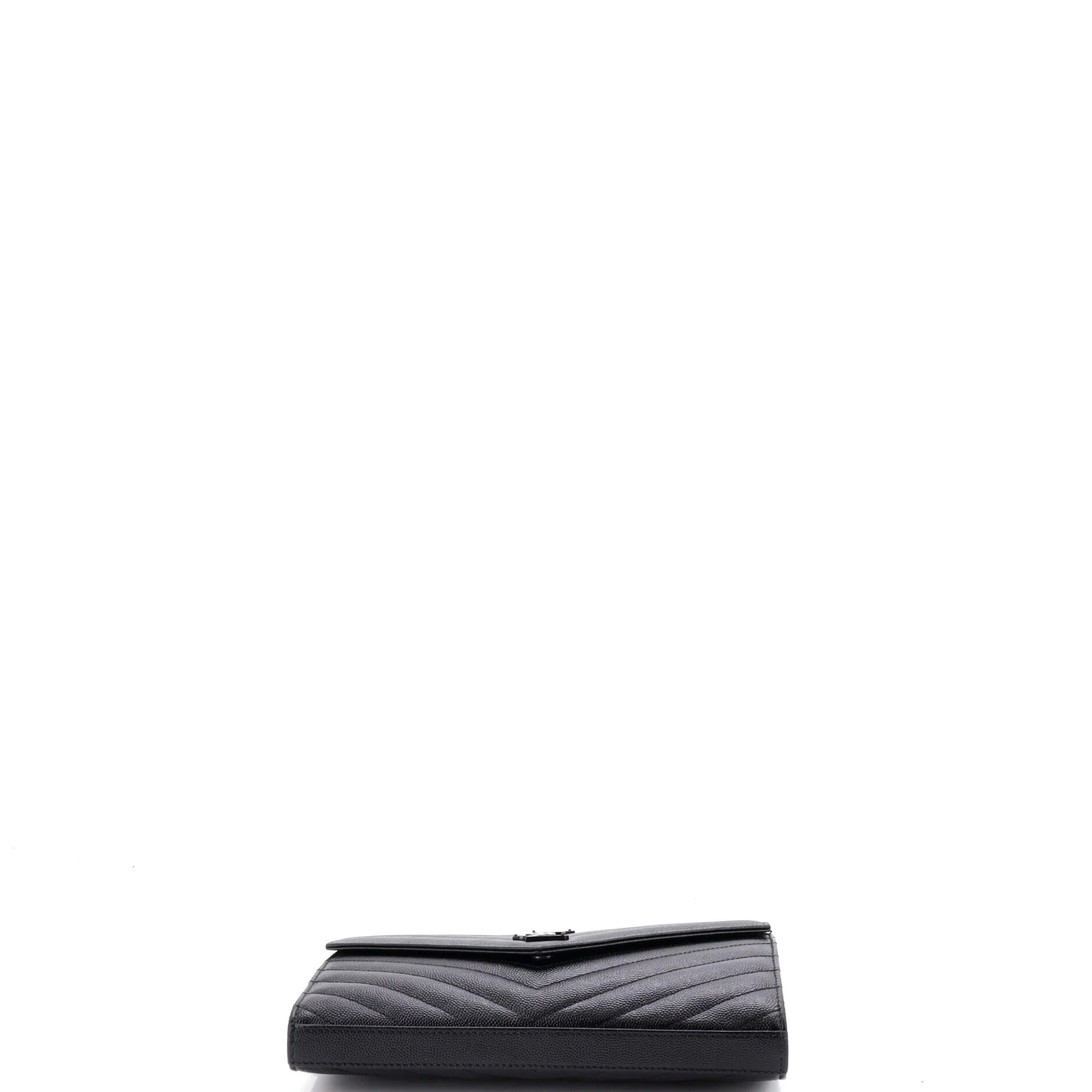Classic Monogram Wallet on Chain Matelasse Chevron Leather Medium - Image 4