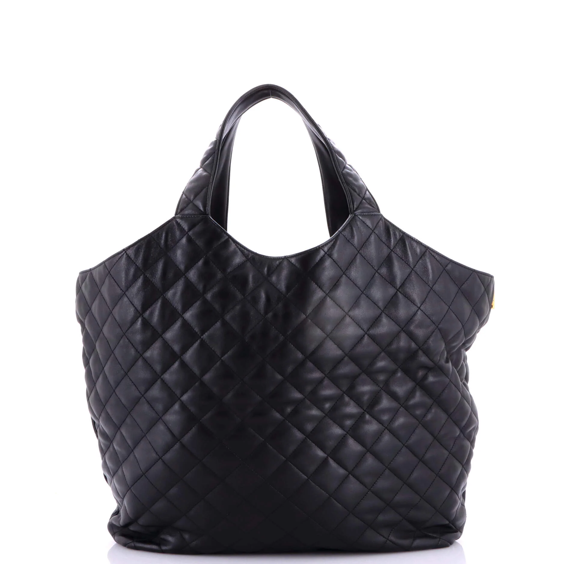 Icare Shopping Tote Quilted Leather Maxi - Image 4