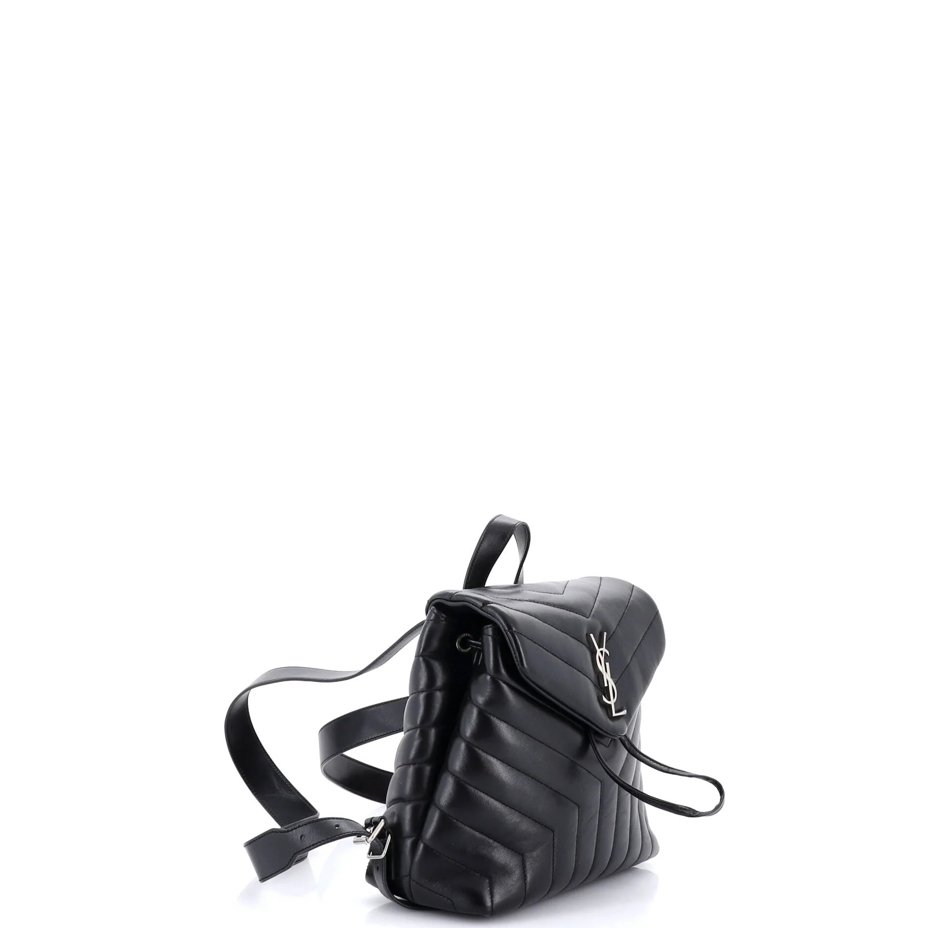 LouLou Backpack Matelasse Chevron Leather Small - Image 2