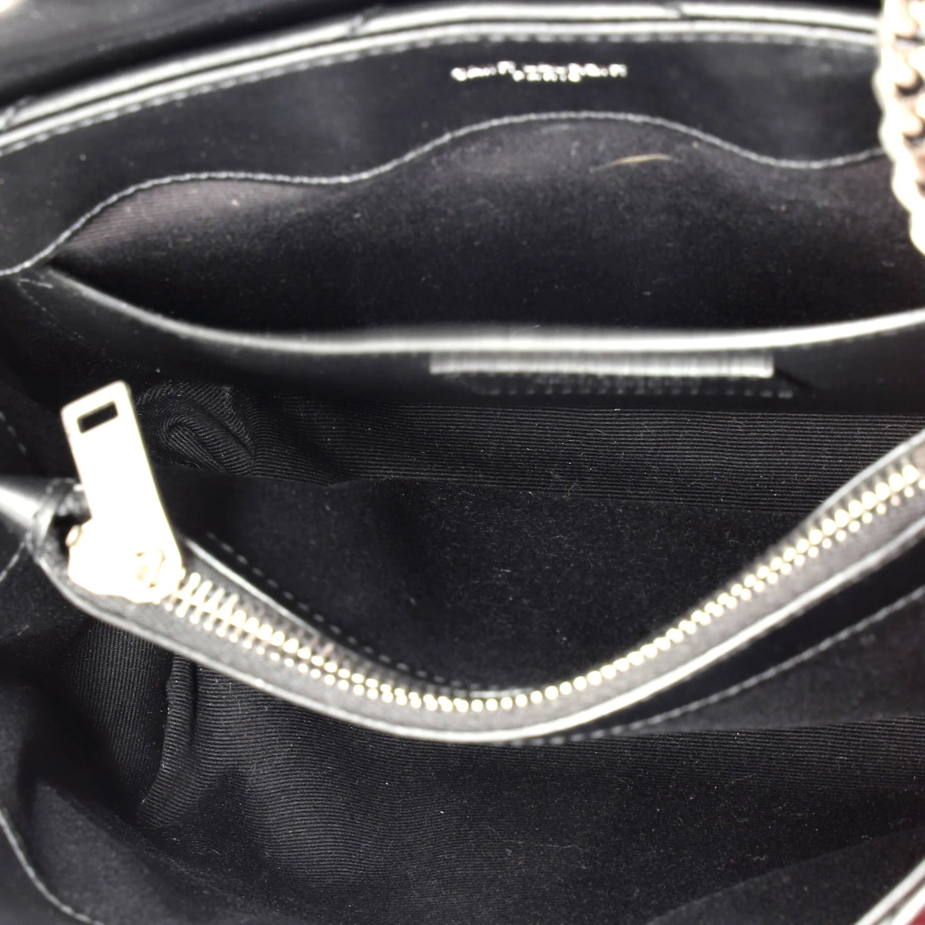 Loulou Shoulder Bag Matelasse Chevron Leather Small - Image 5