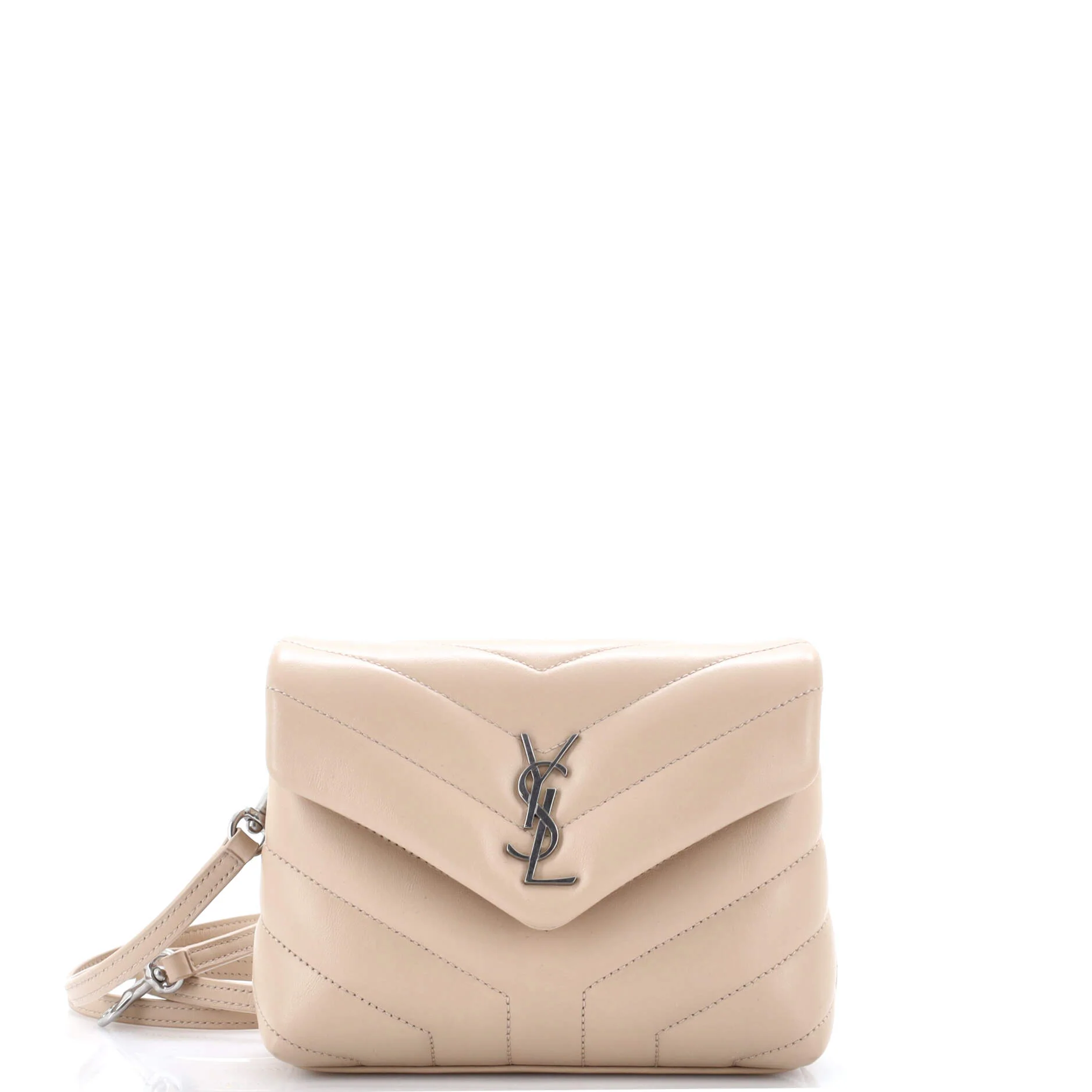 Loulou Shoulder Bag Matelasse Chevron Leather Toy