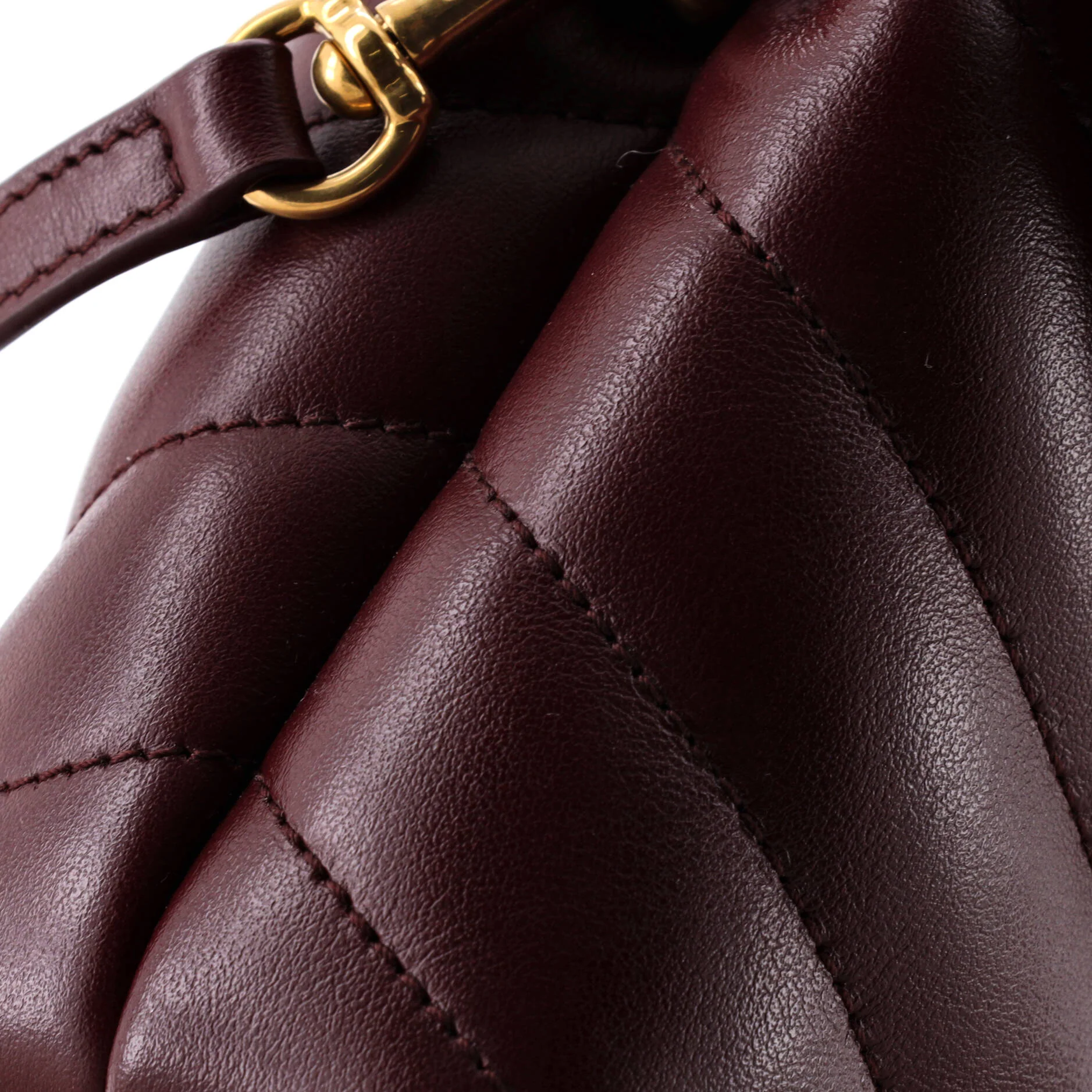 Loulou Shoulder Bag Matelasse Chevron Leather Toy - Image 6