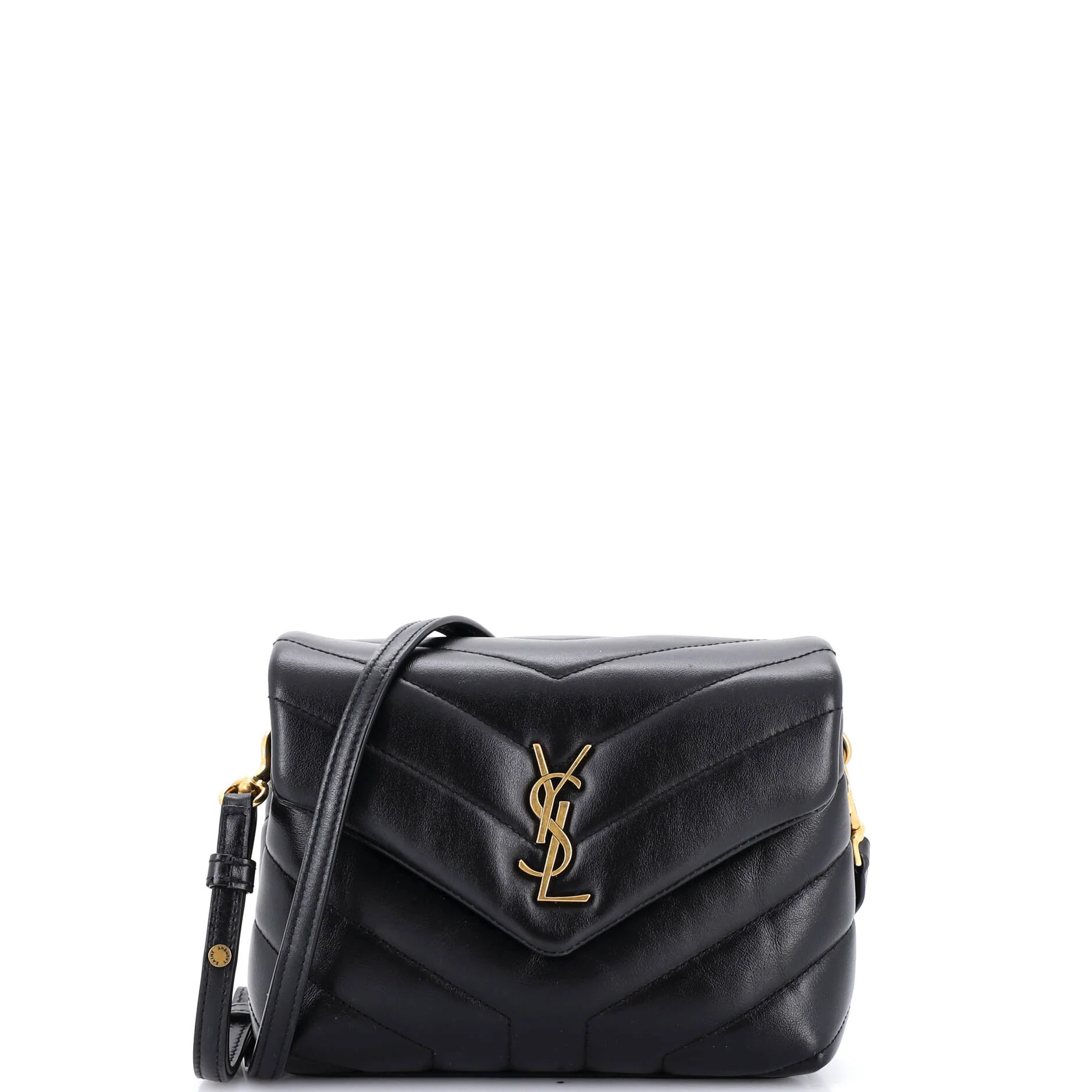 Loulou Shoulder Bag Matelasse Chevron Leather Toy