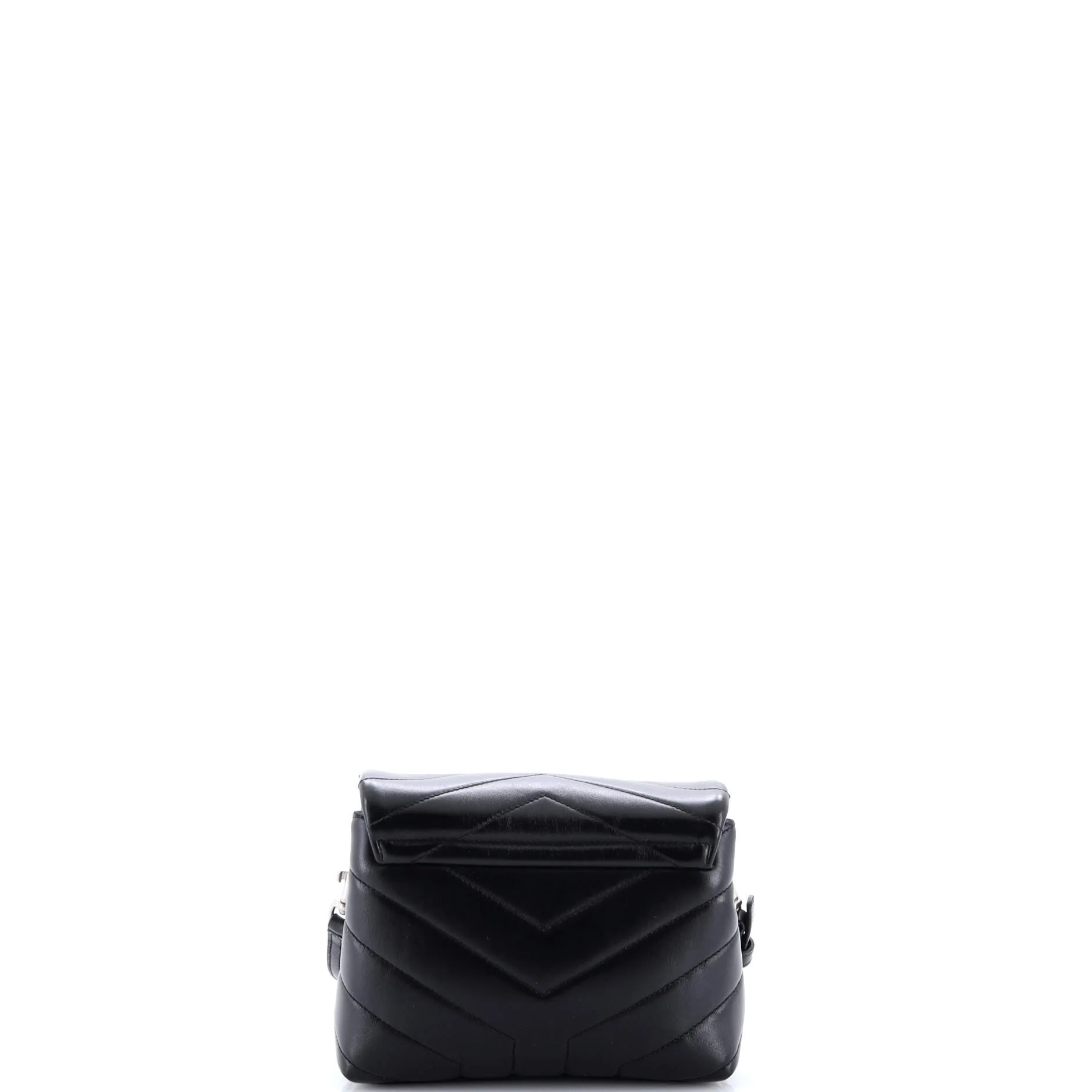 Loulou Shoulder Bag Matelasse Chevron Leather Toy - Image 3