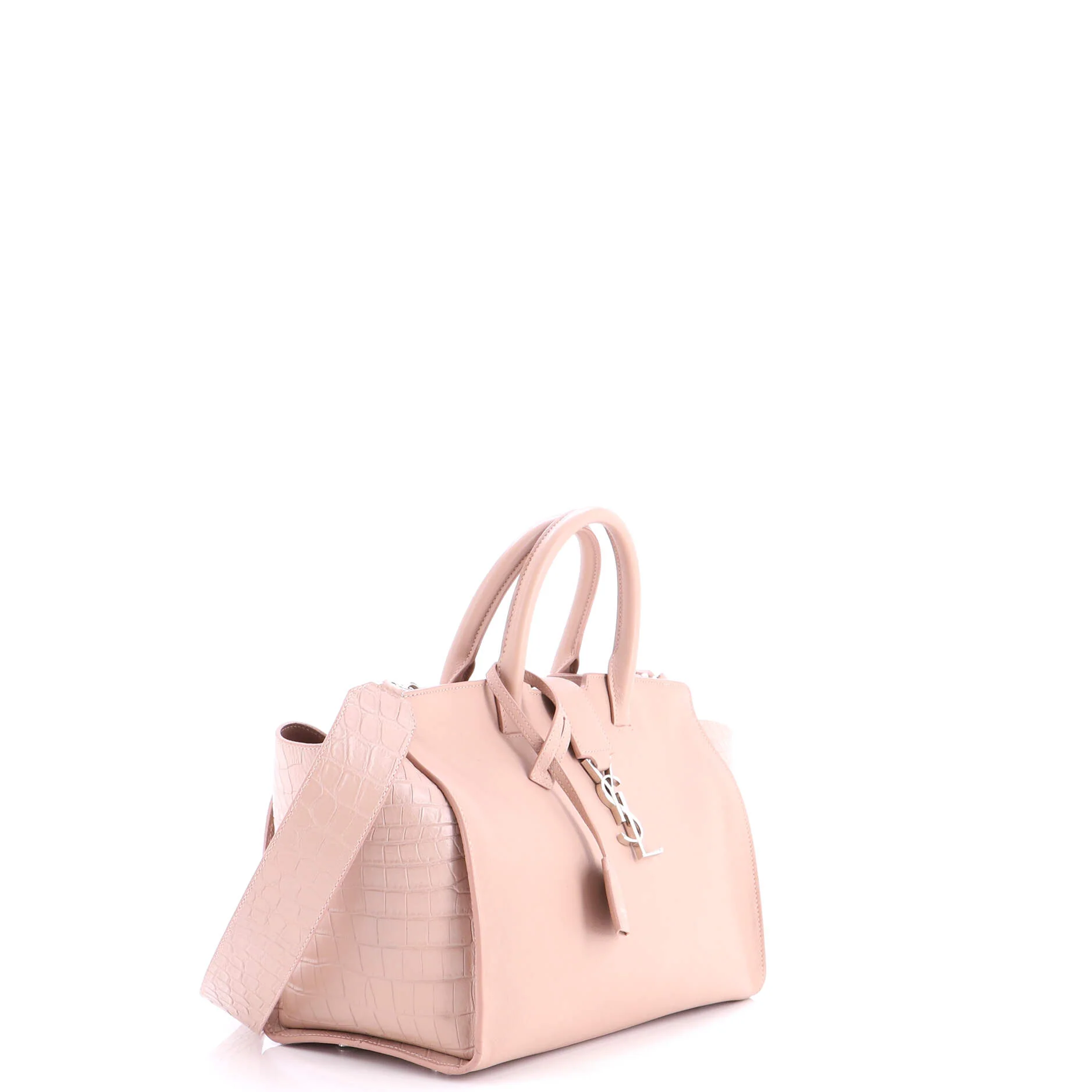 Monogram Cabas Downtown Leather with Crocodile Embossed Leather Small - Image 2