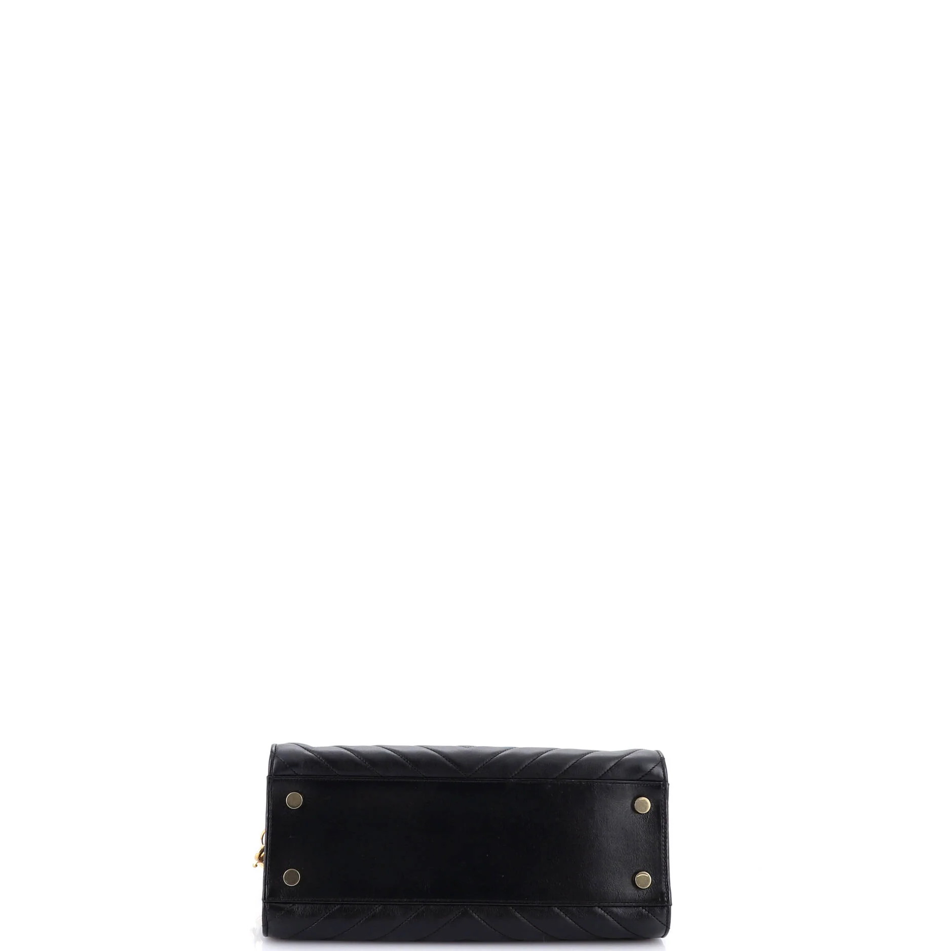 Monogram Cabas Matelasse Chevron Leather Small - Image 4