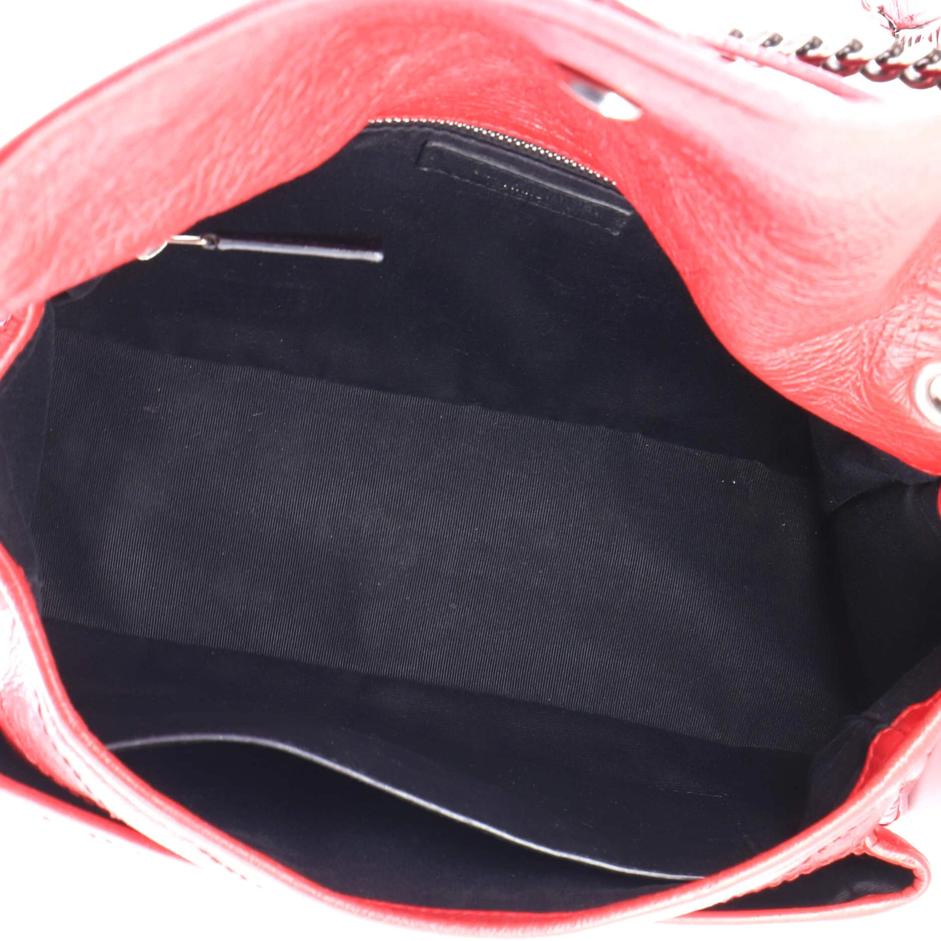 Niki Chain Flap Bag Matelasse Chevron Leather Medium - Image 5