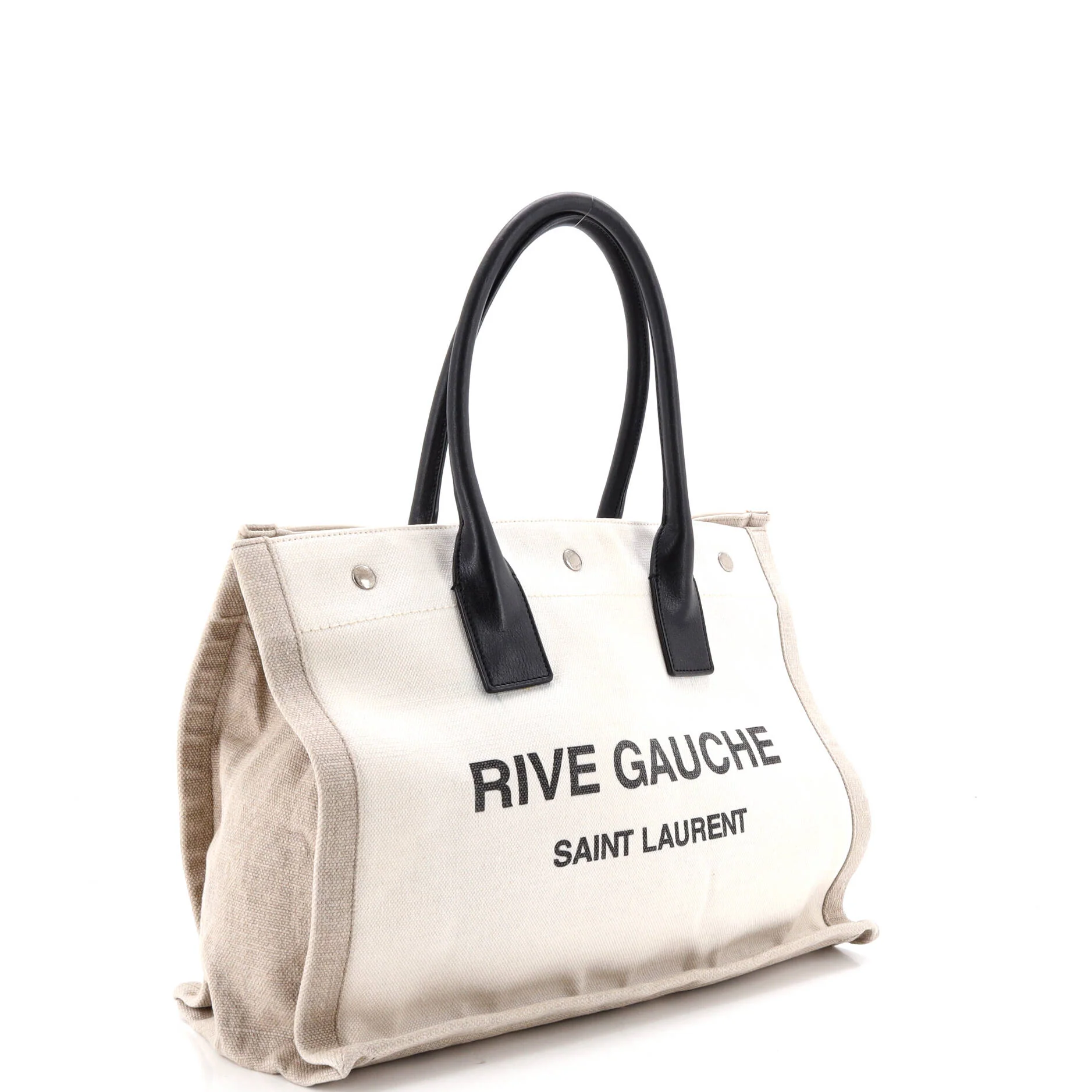 Rive Gauche Shopper Tote Canvas Small - Image 2