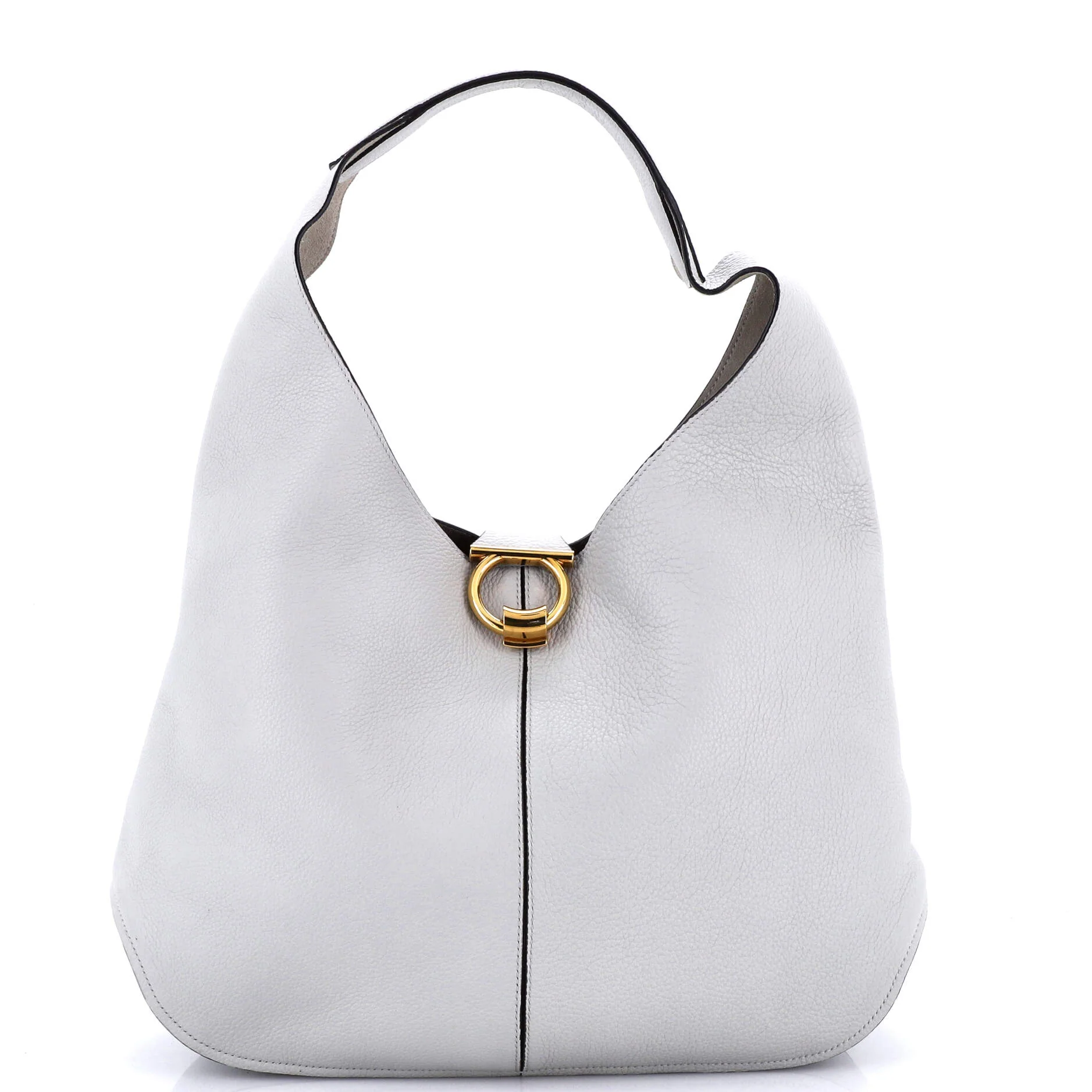 Gancini Margot Hobo Leather