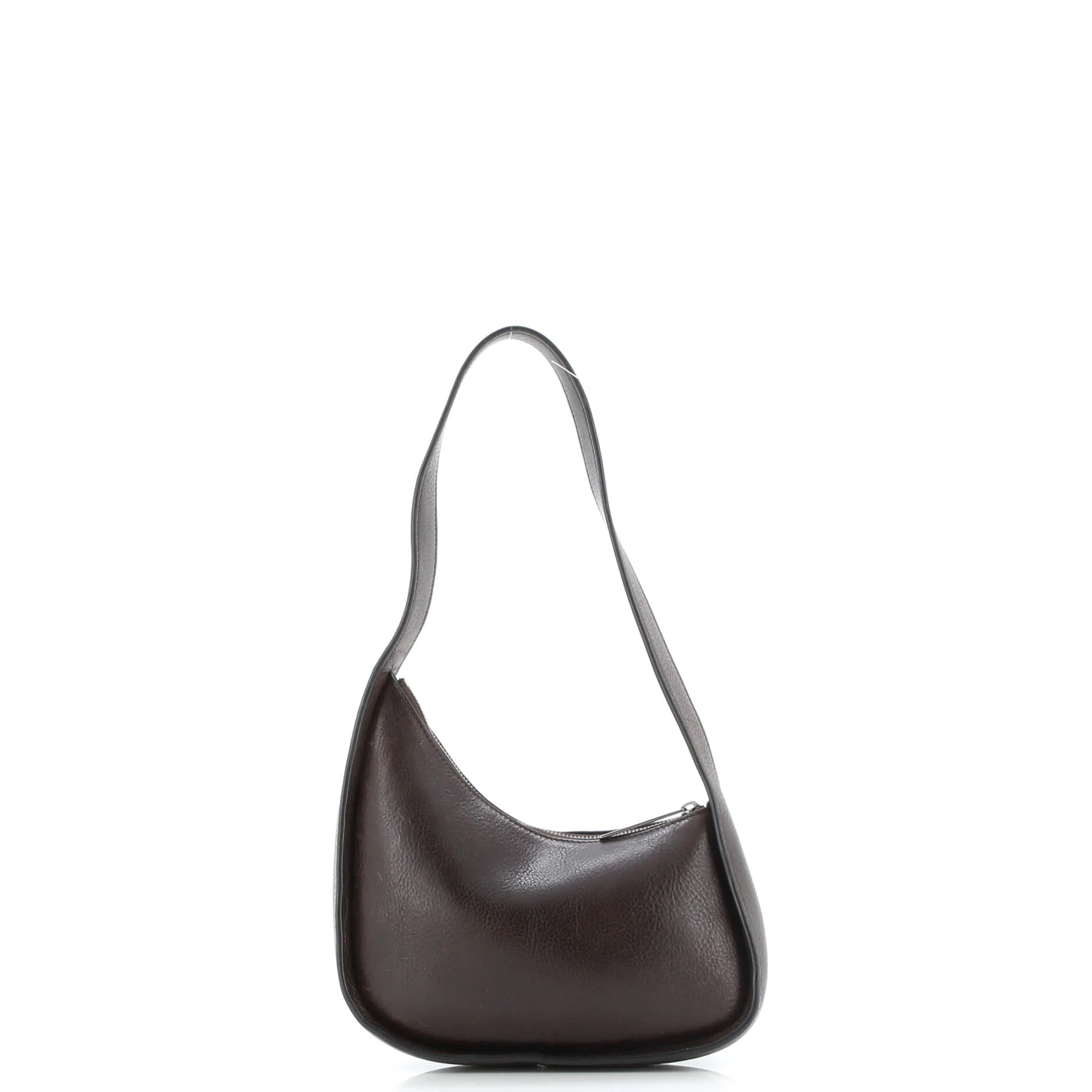 Half Moon Shoulder Bag Leather - Image 3