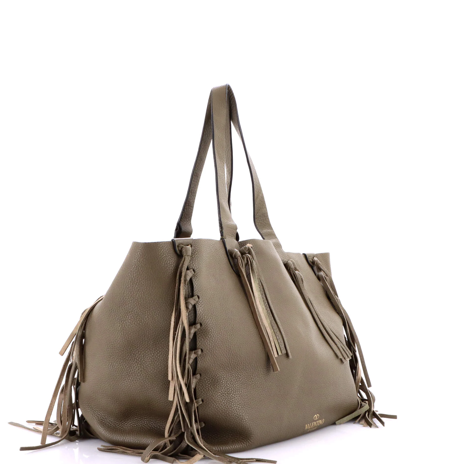 C-Rockee Fringe Tote Leather Medium - Image 2