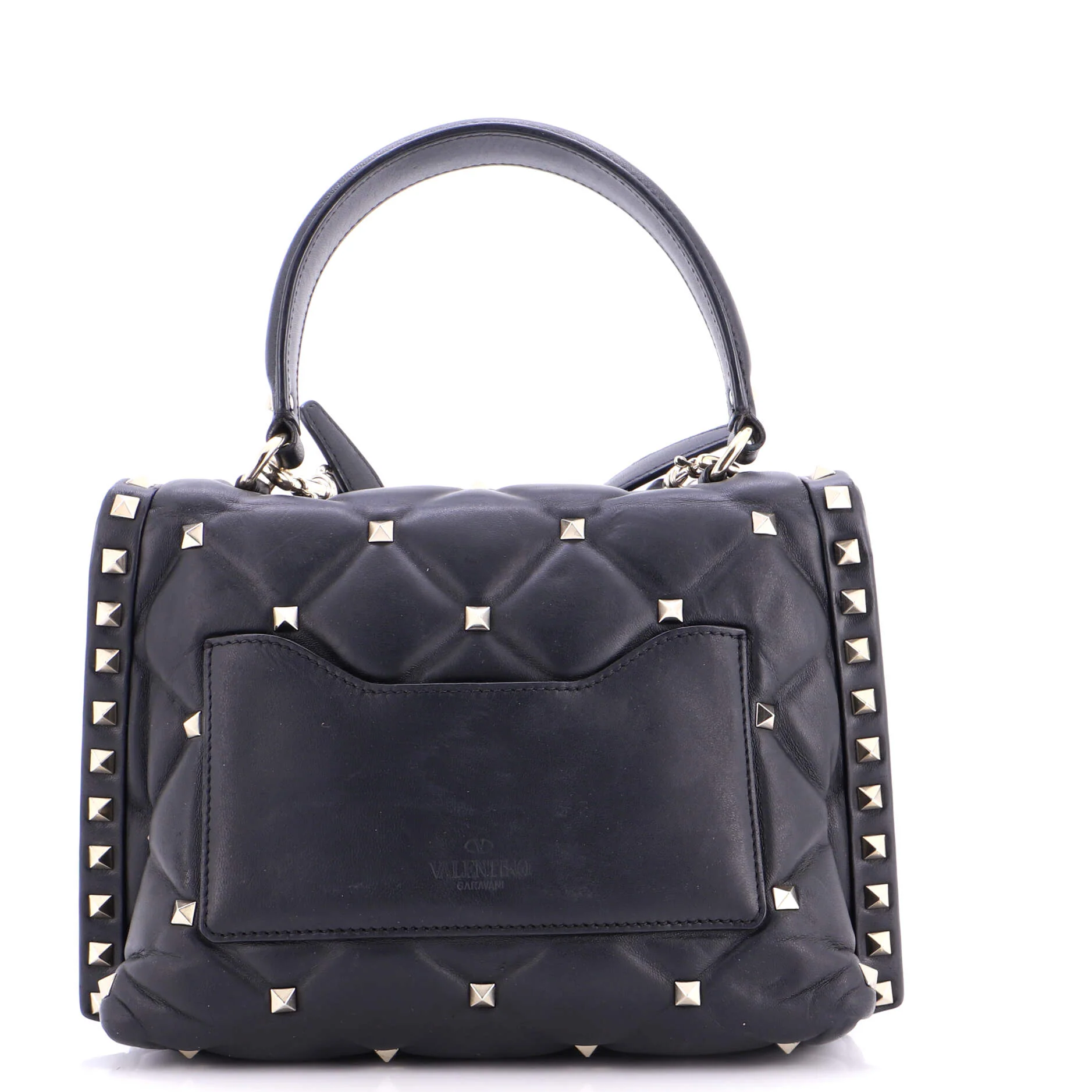 Candystud Top Handle Bag Leather Medium - Image 3