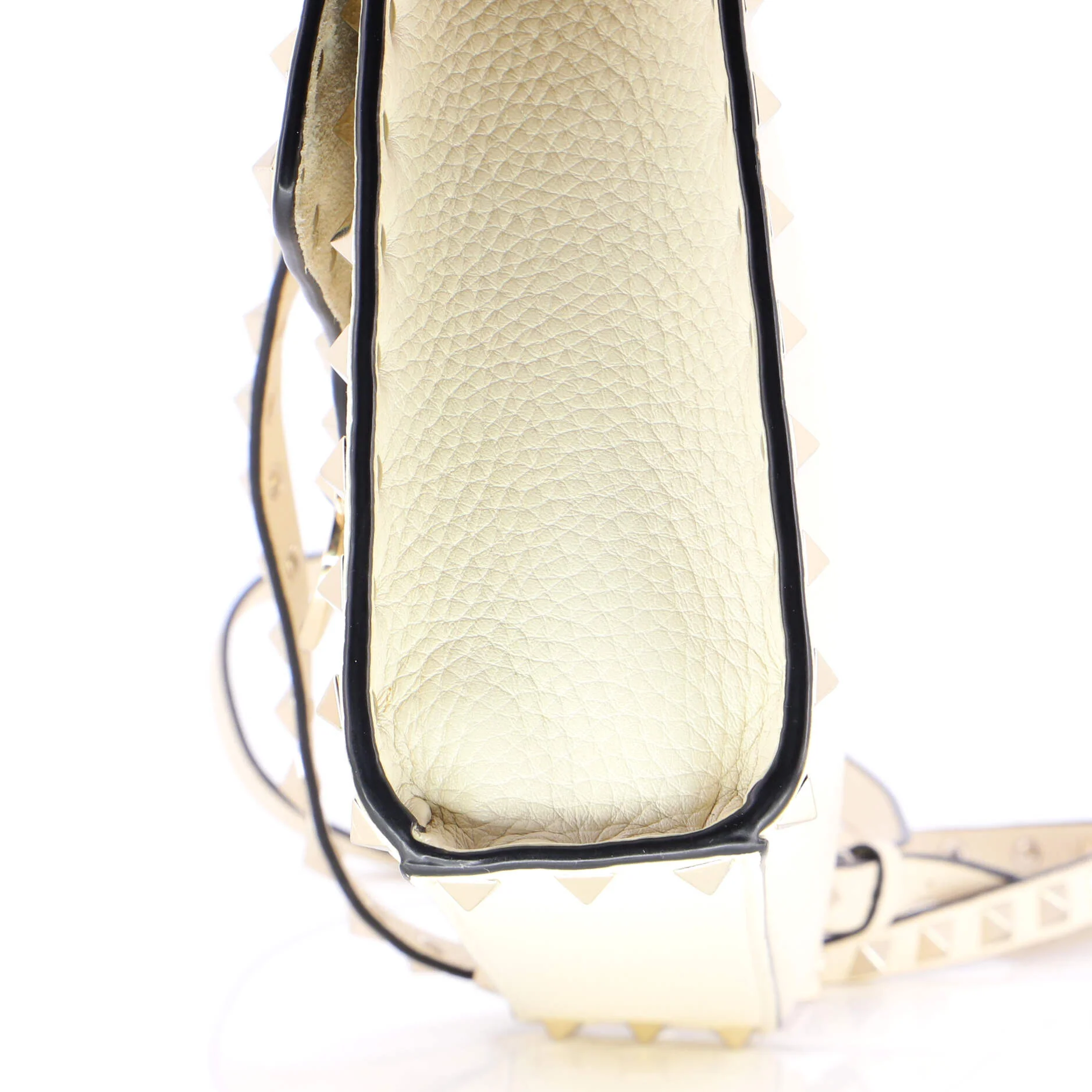 Rockstud Flip Lock Flap Bag Leather Medium - Image 6