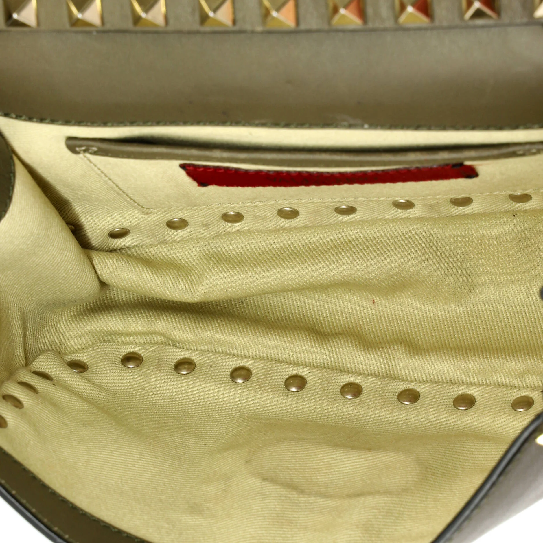 Rockstud Flip Lock Flap Bag Leather Mini - Image 5
