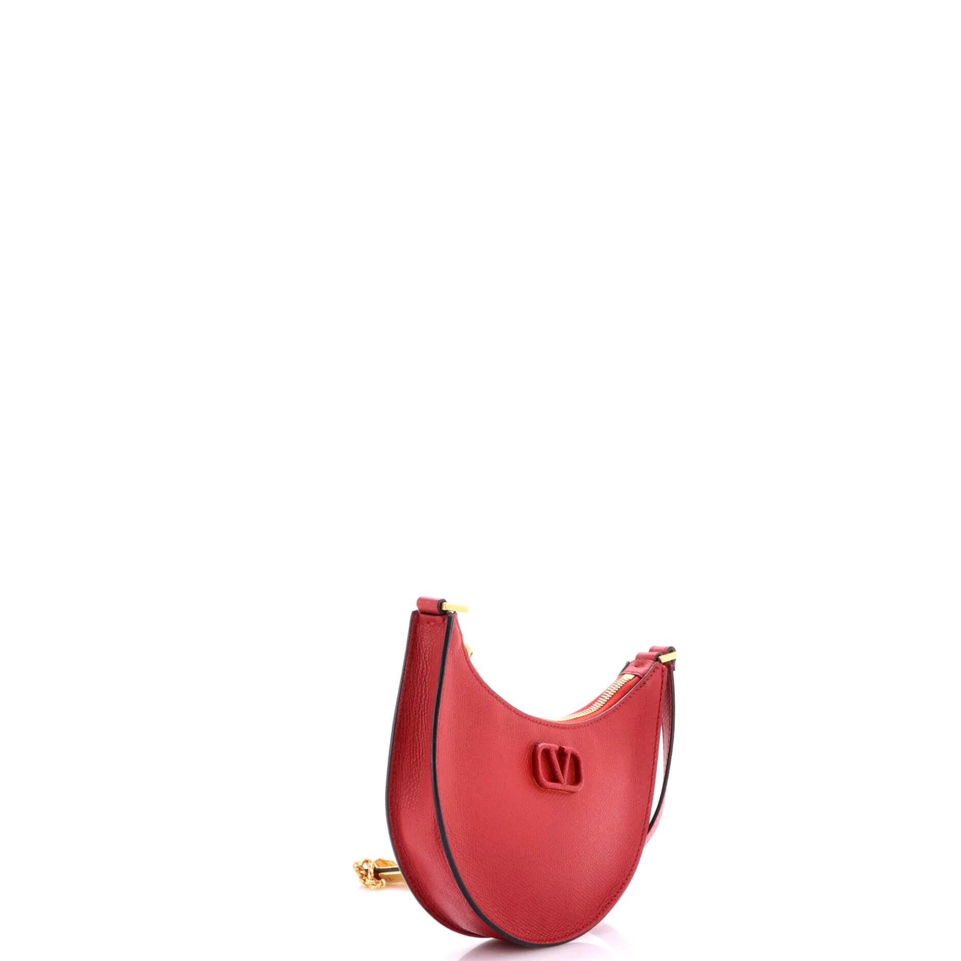 VLogo Hobo Leather Mini - Image 2