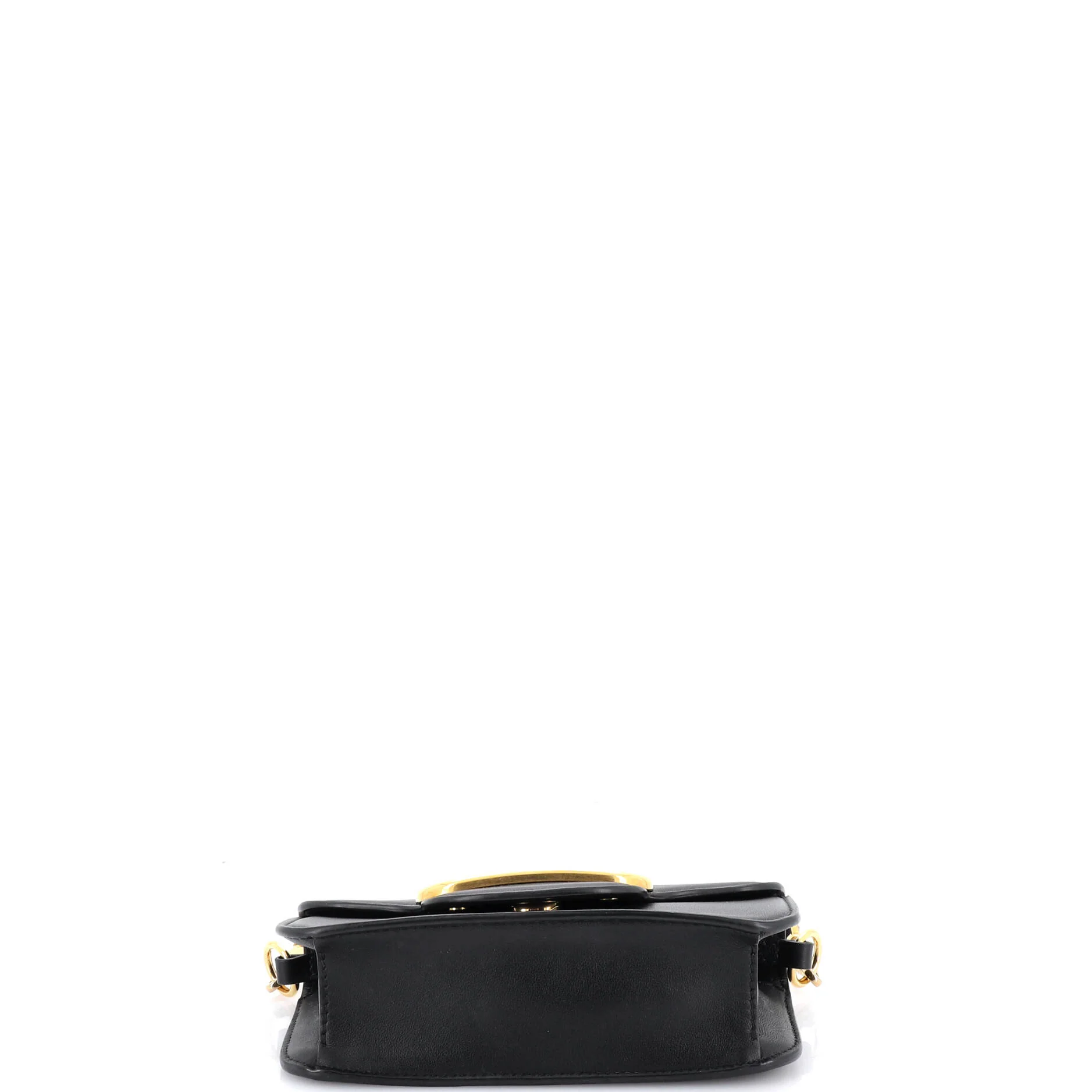 VLogo Loco Flap Shoulder Bag Leather Small - Image 4