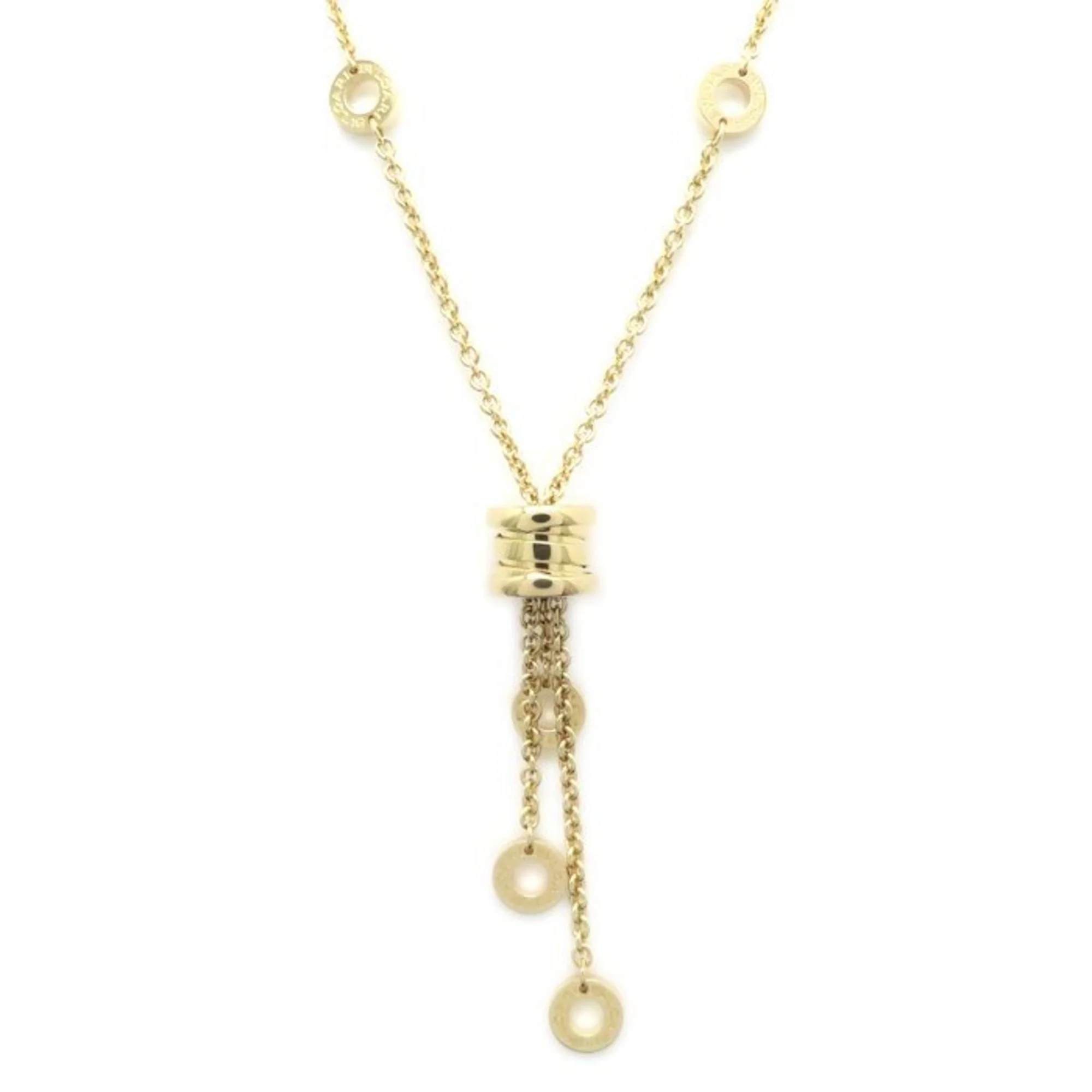 B.Zero1 Element Pendant Necklace 18K Yellow Gold - Image 2