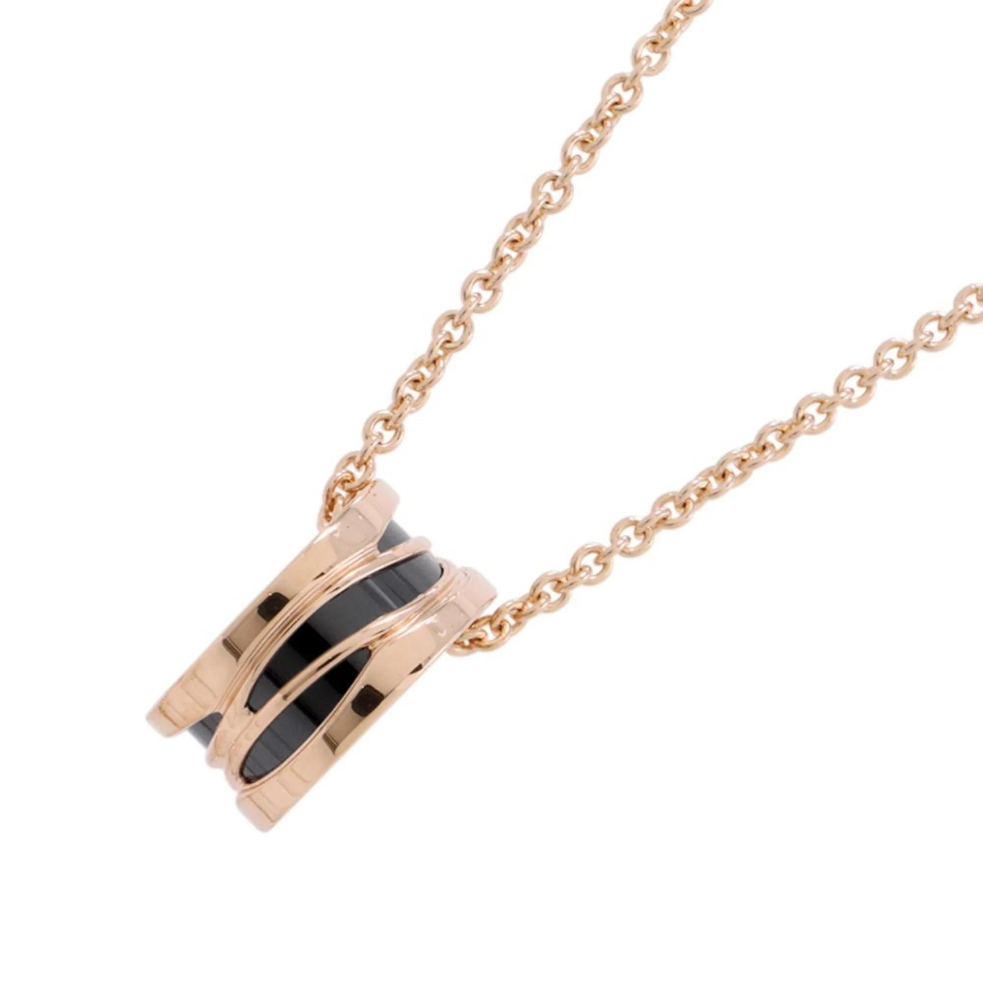 B.Zero1 Legend Pendant Necklace Ceramic and 18K Rose Gold - Image 3