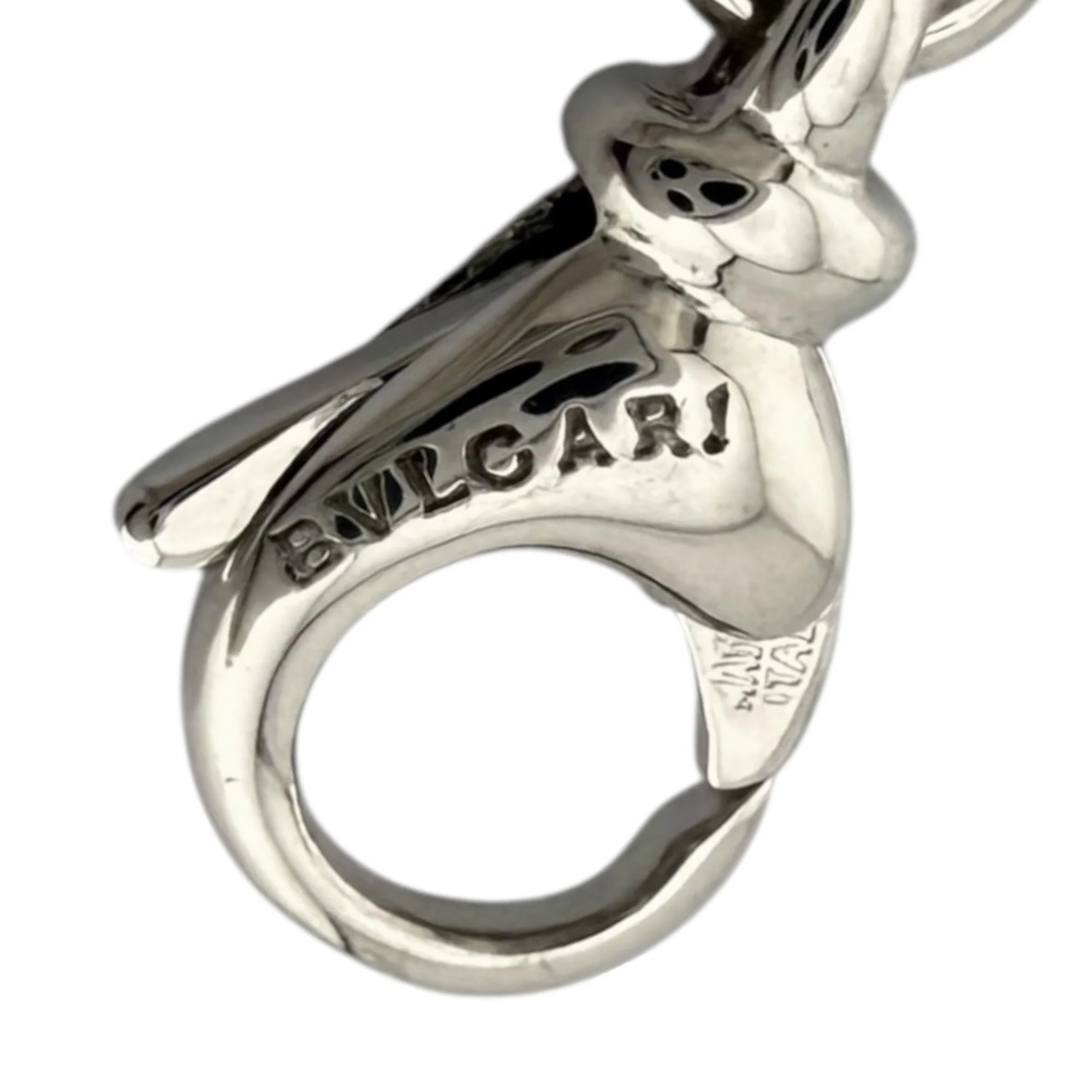 B.Zero1 Pendant Necklace 18K White Gold - Image 8