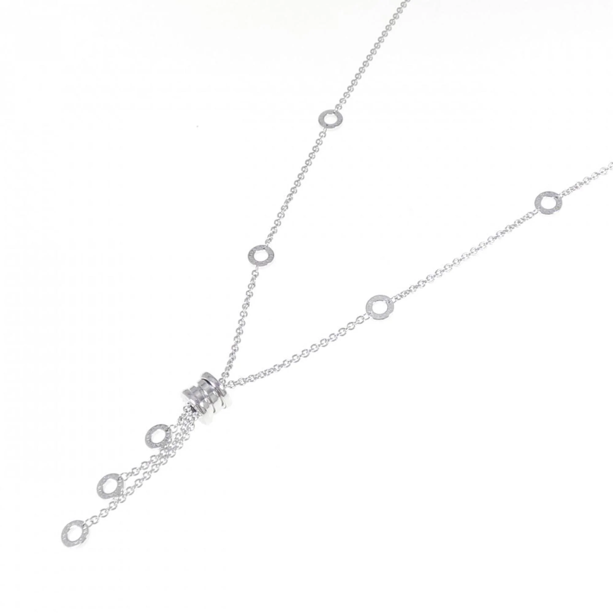 B.Zero1 Pendant Necklace 18K White Gold - Image 2