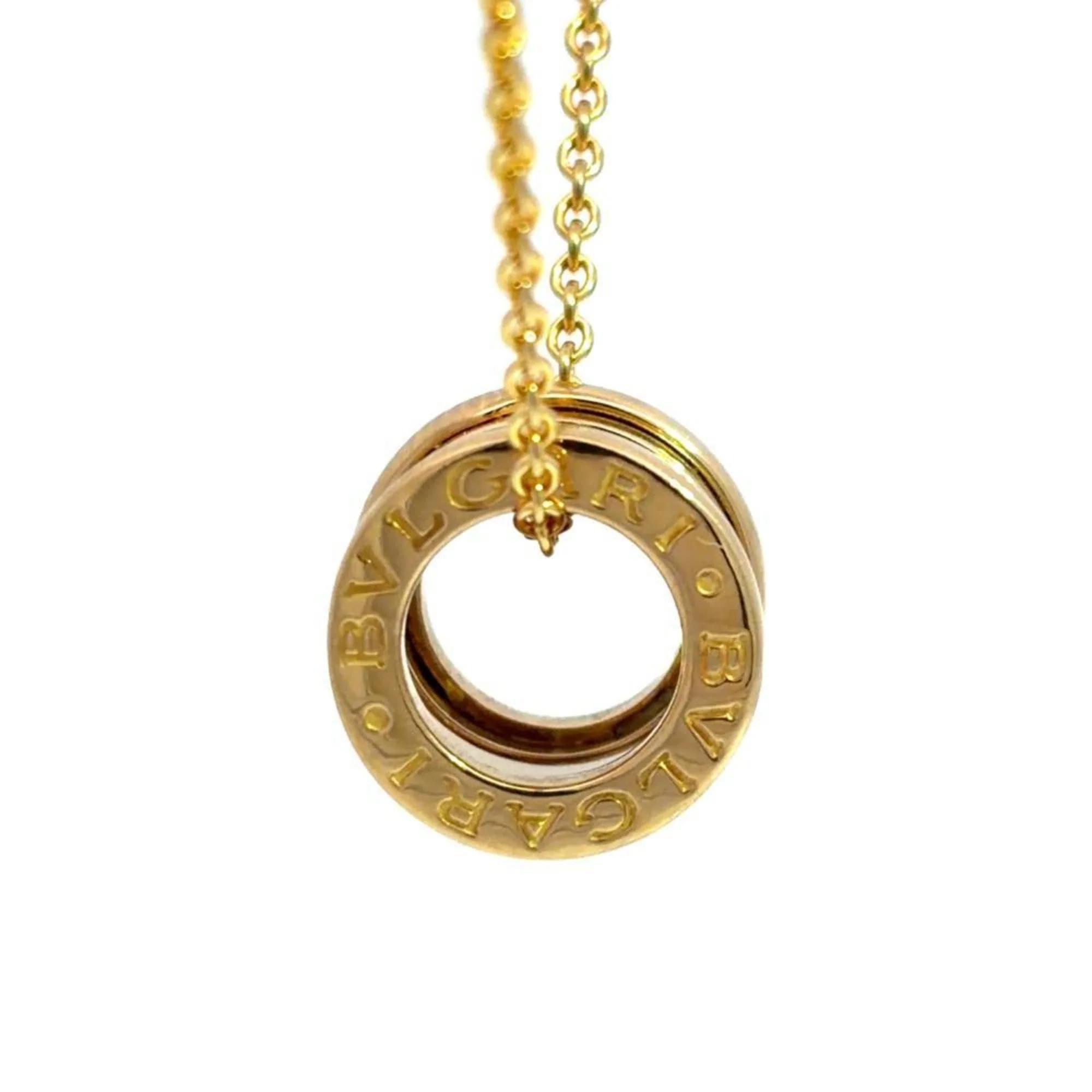 B.Zero1 Pendant Necklace 18K Yellow Gold - Image 2