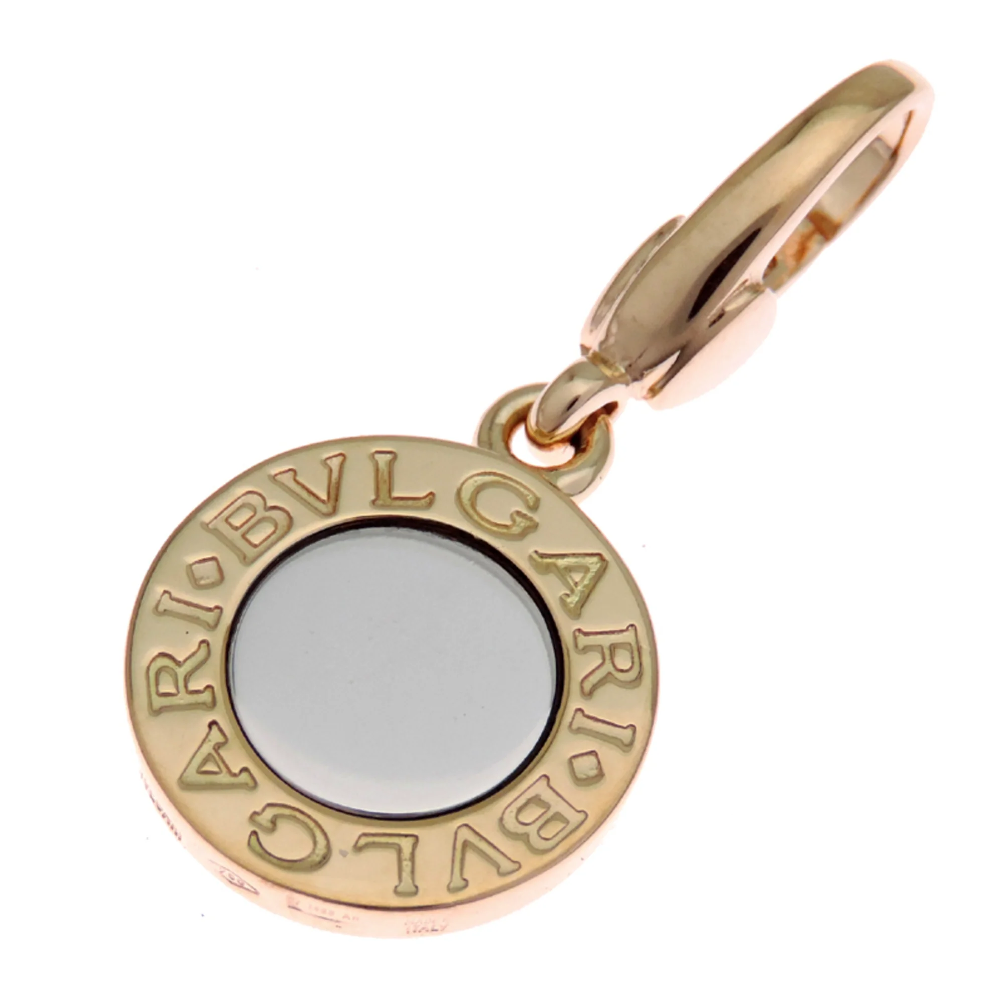 Charm Stainless Steel and 18K Yellow Gold - Image 2