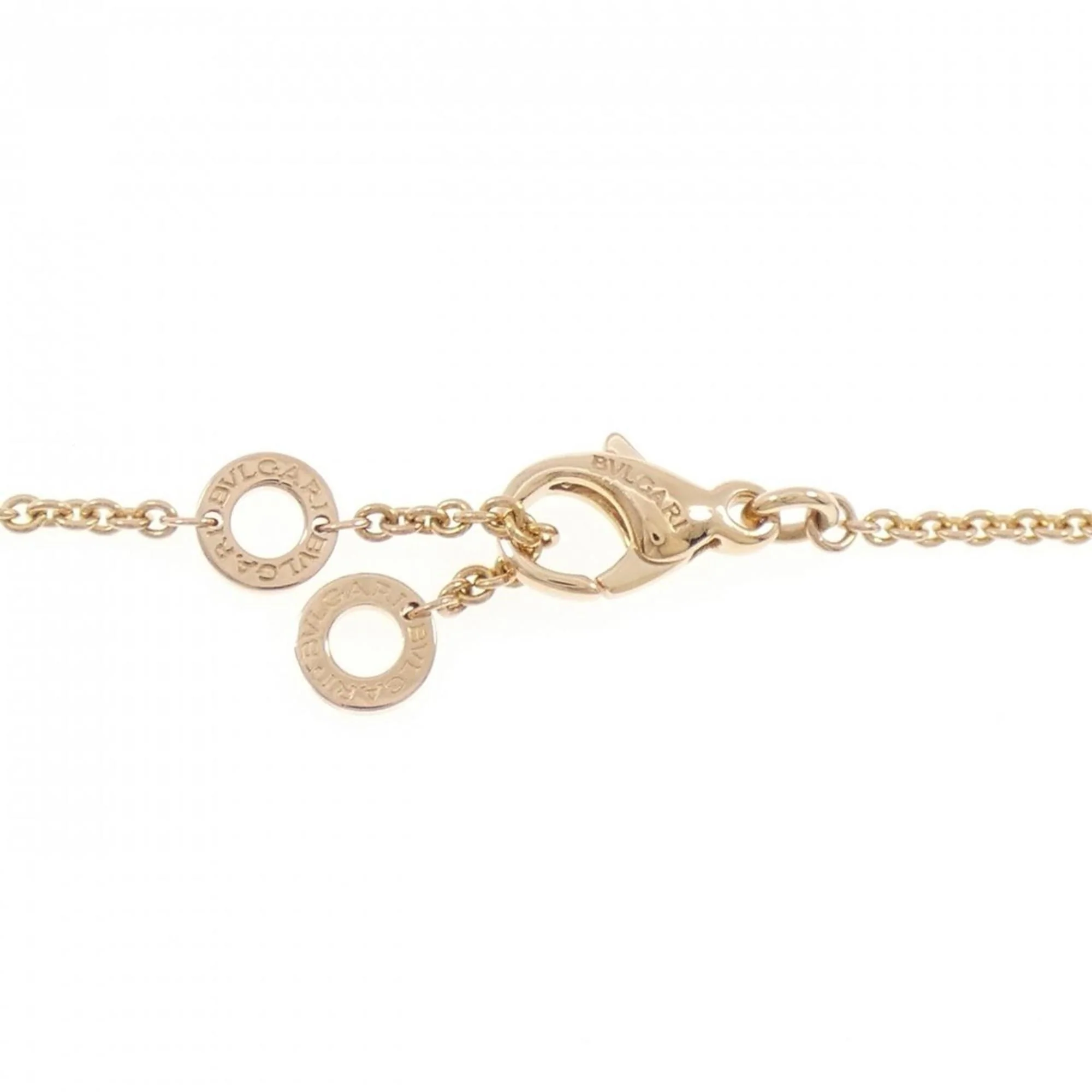 Parentesi Pendant Necklace 18K Rose Gold with Diamond - Image 5