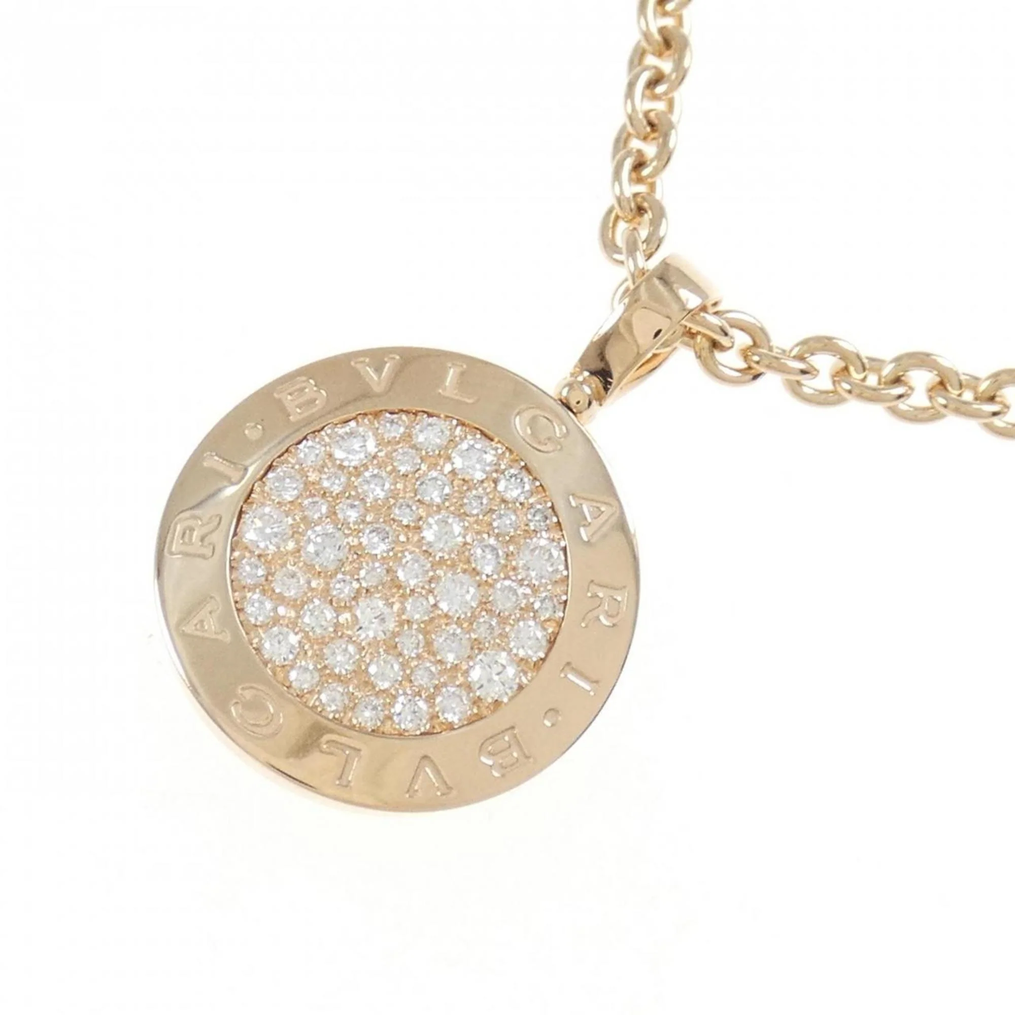 Pendant Necklace 18K Rose Gold with Diamond - Image 3