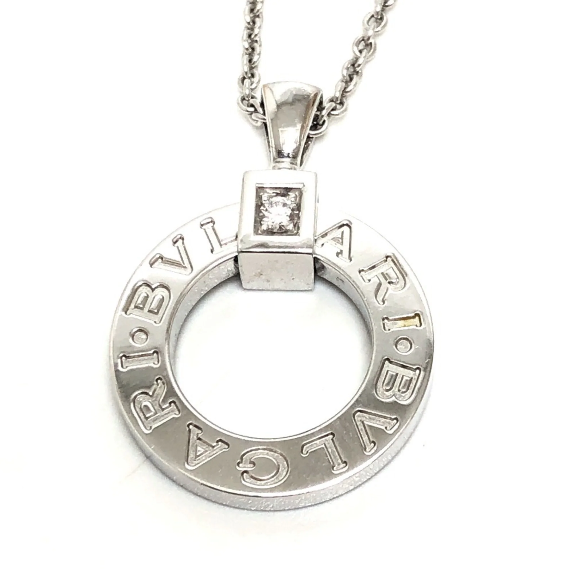 Pendant Necklace 18K White Gold - Image 4